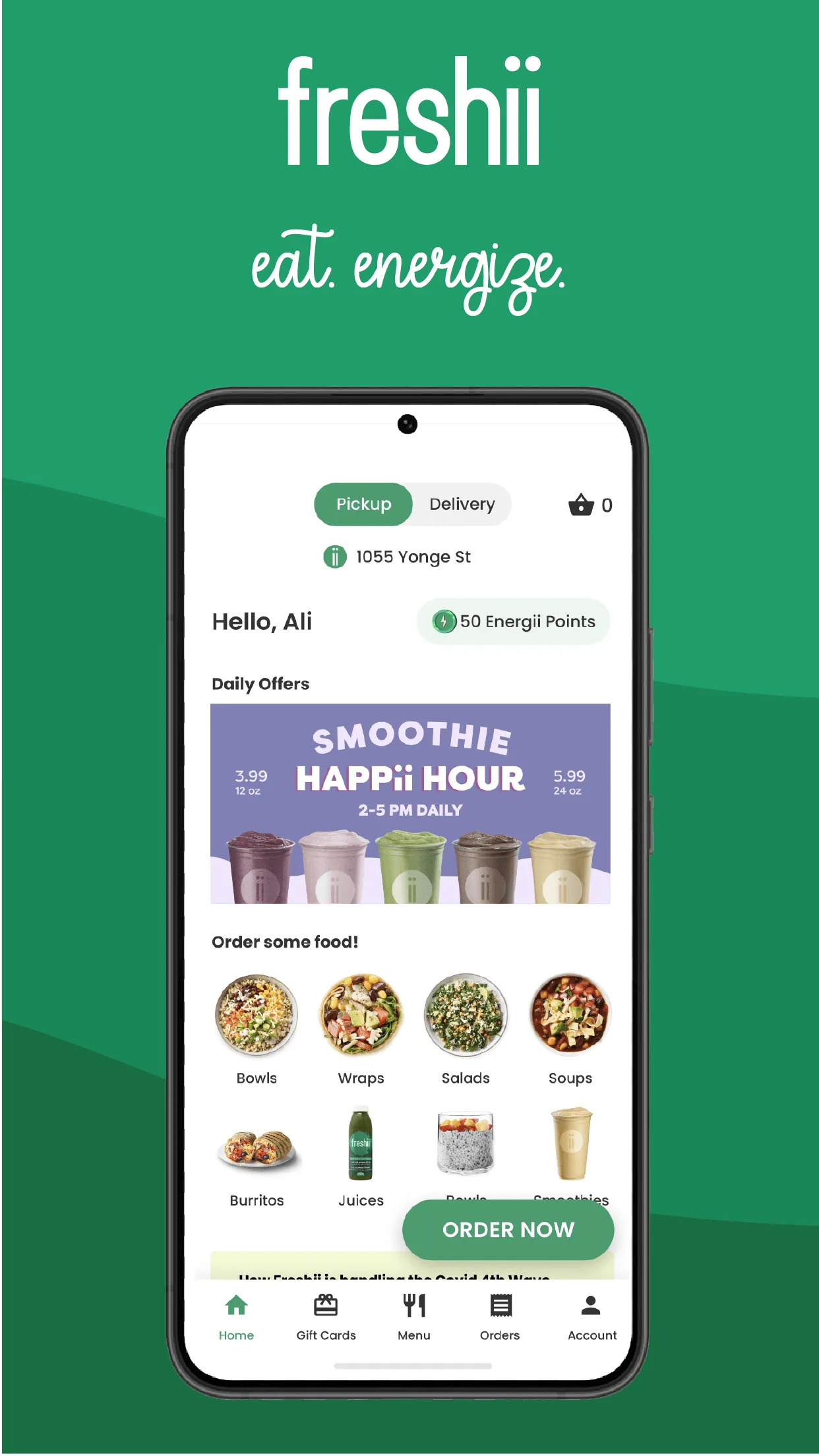 freshii | Indus Appstore | Screenshot