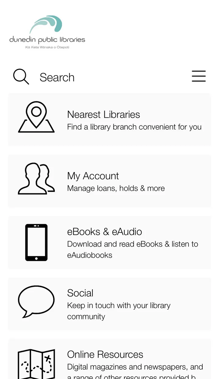 Dunedin Public Libraries | Indus Appstore | Screenshot