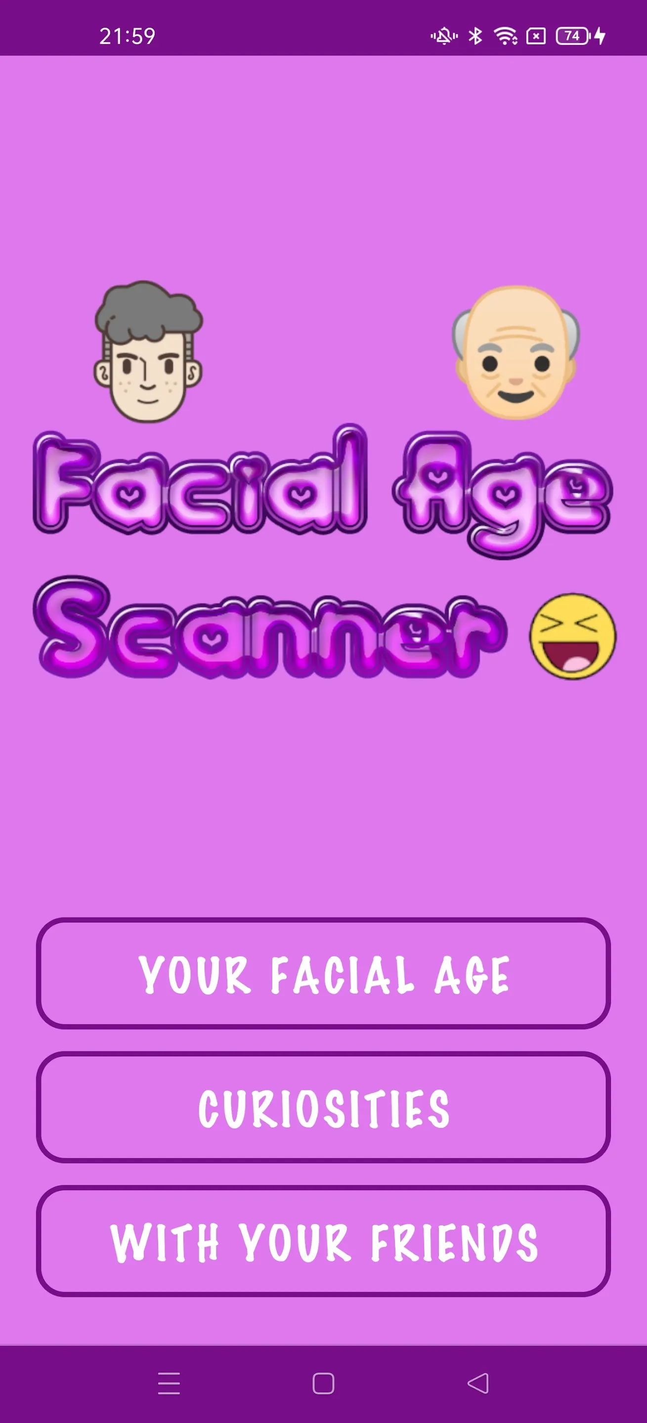 Facial Age Scanner | Indus Appstore | Screenshot