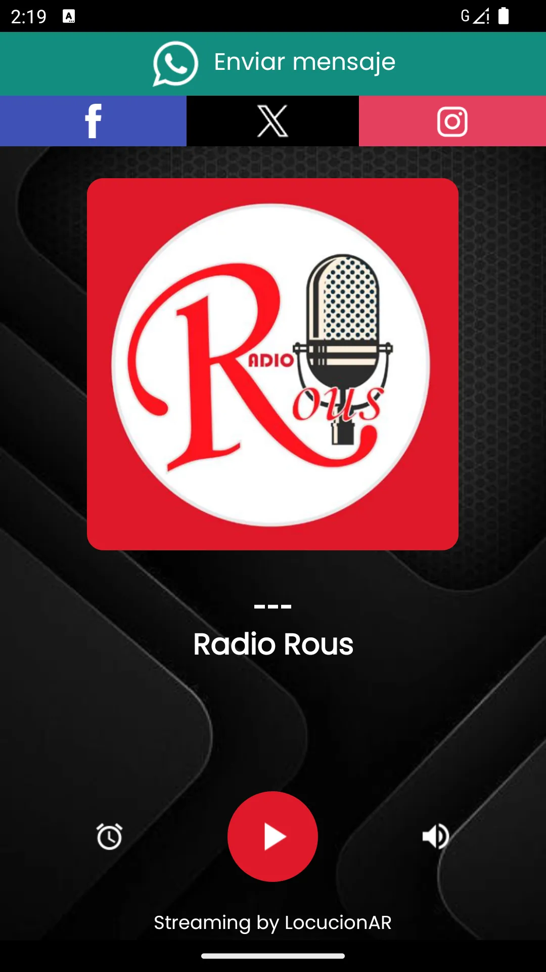 Radio Rous | Indus Appstore | Screenshot