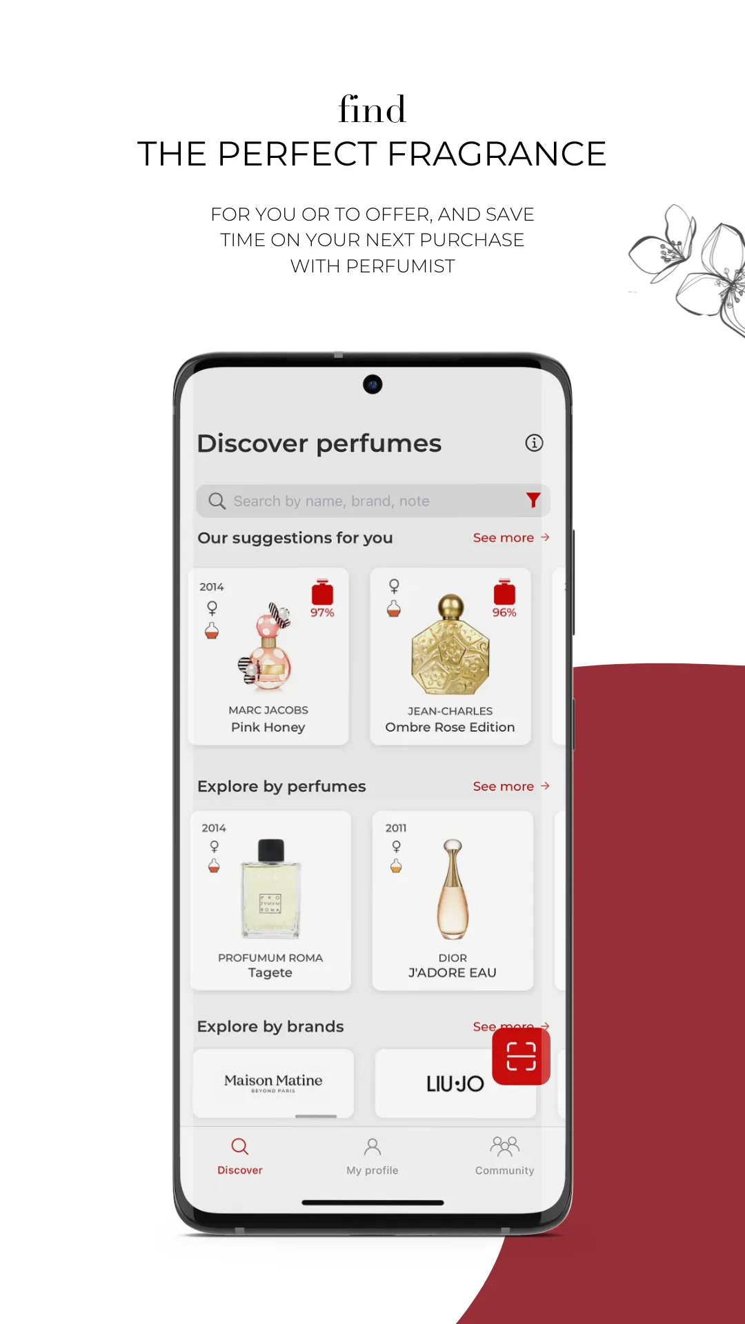 PERFUMIST Perfumes Advisor | Indus Appstore | Screenshot