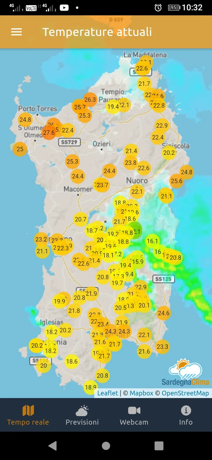 Sardegna Clima Pro | Indus Appstore | Screenshot