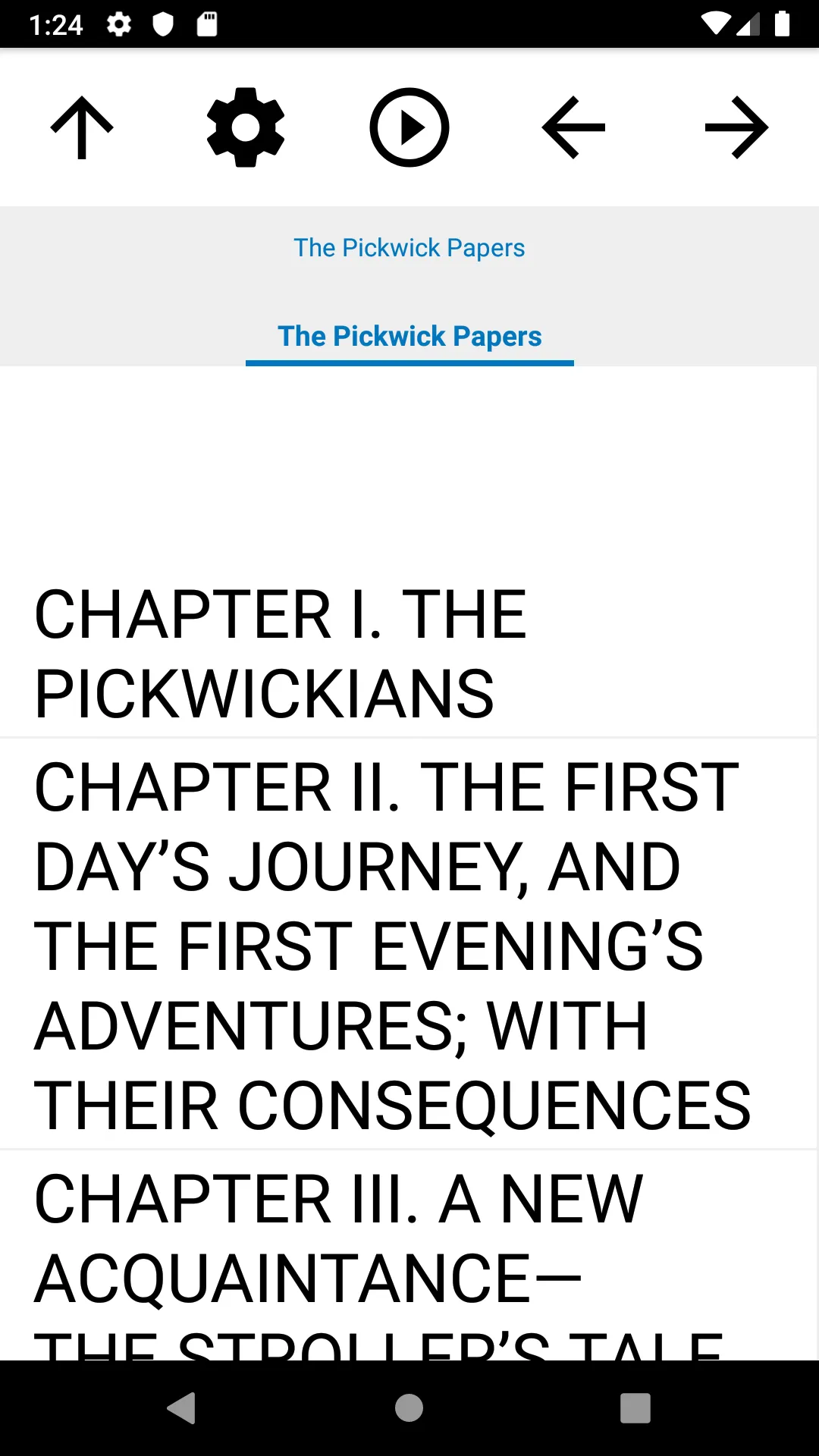 Book, The Pickwick Papers | Indus Appstore | Screenshot