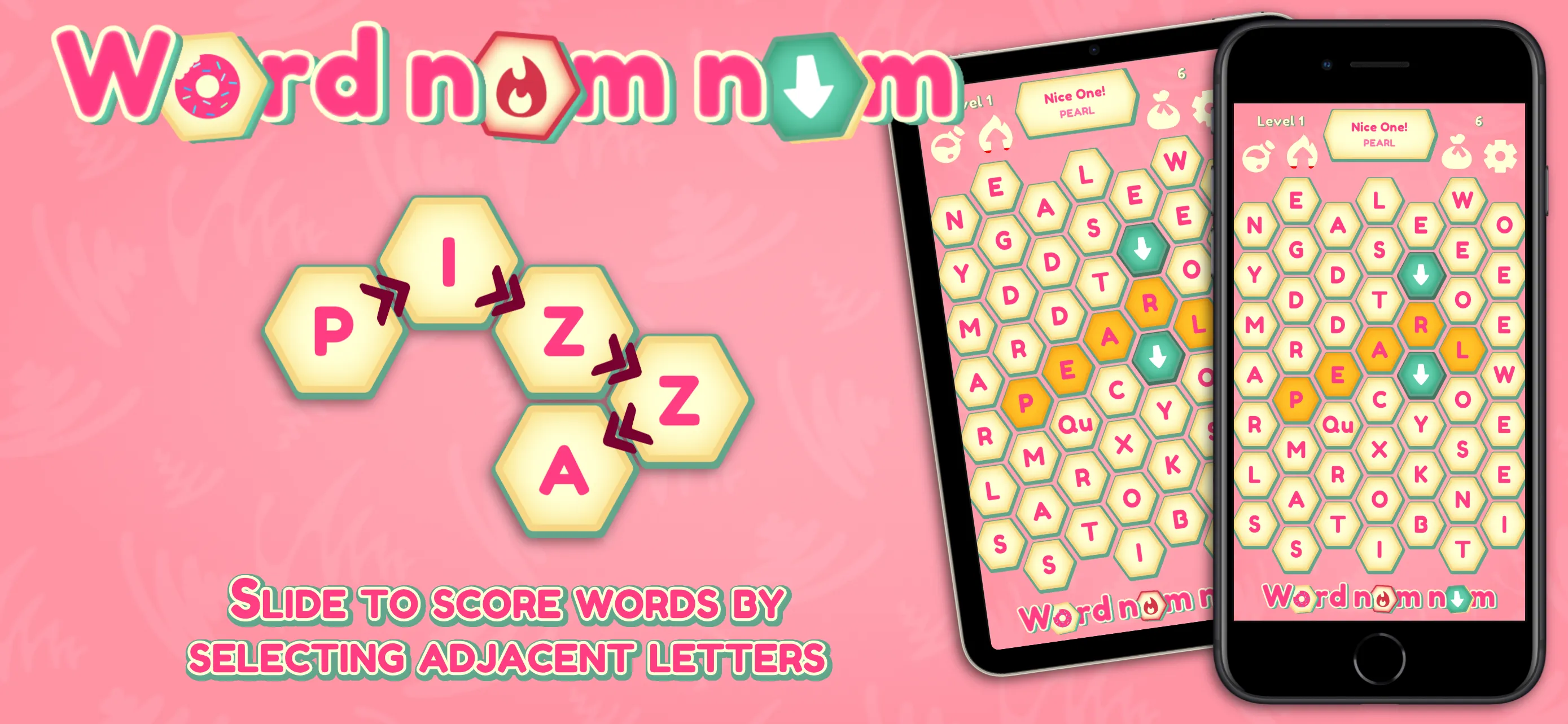 Word Nom Nom | Indus Appstore | Screenshot