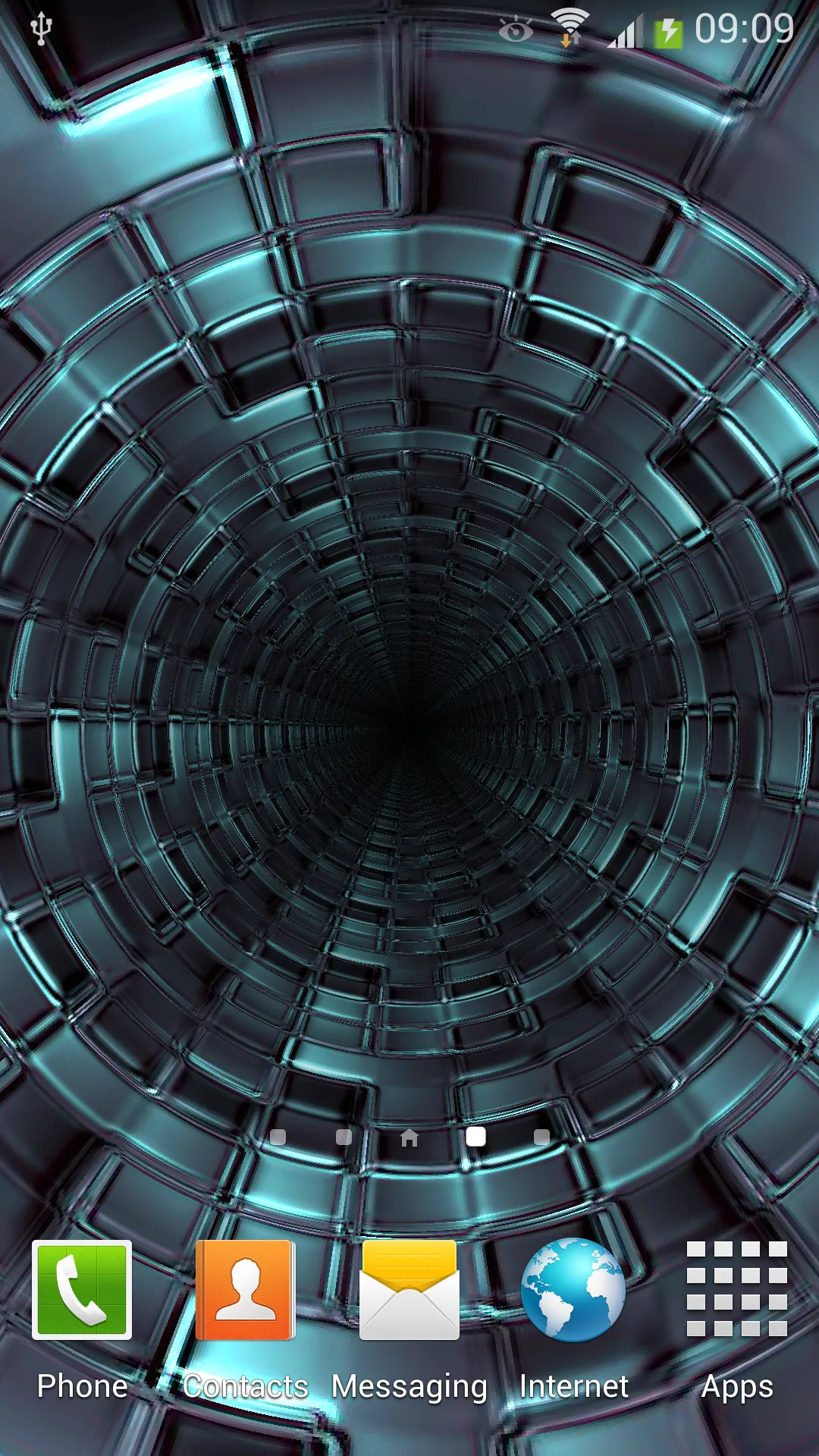 3D Tunnel Live Wallpaper | Indus Appstore | Screenshot