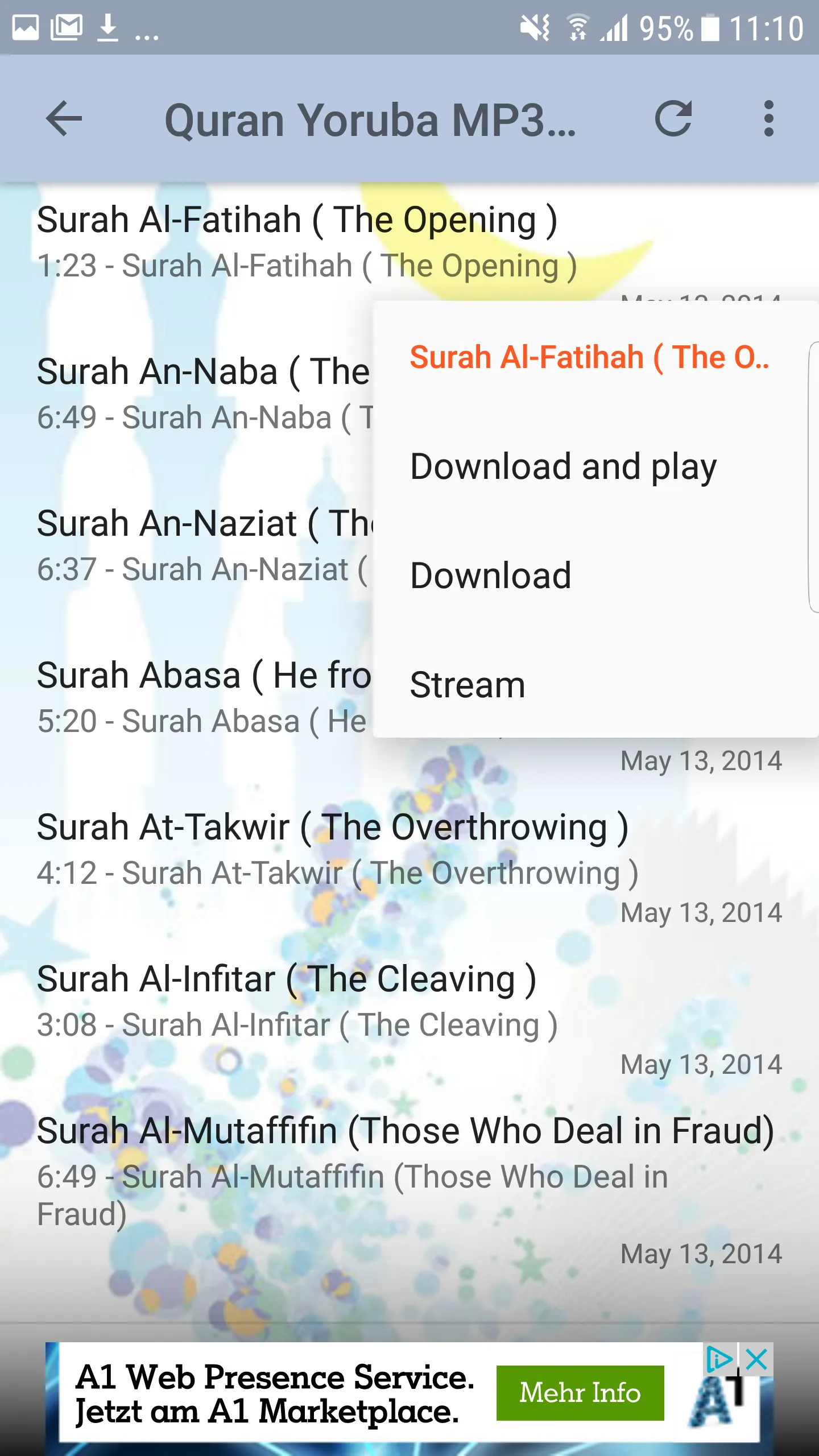 Audio Quran Hausa Translation | Indus Appstore | Screenshot