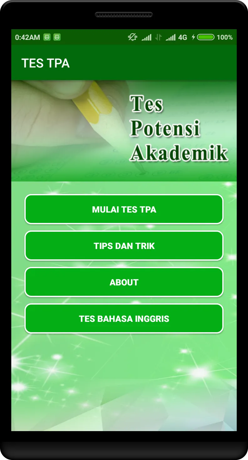 Tes Potensi Akademik (TPA) | Indus Appstore | Screenshot