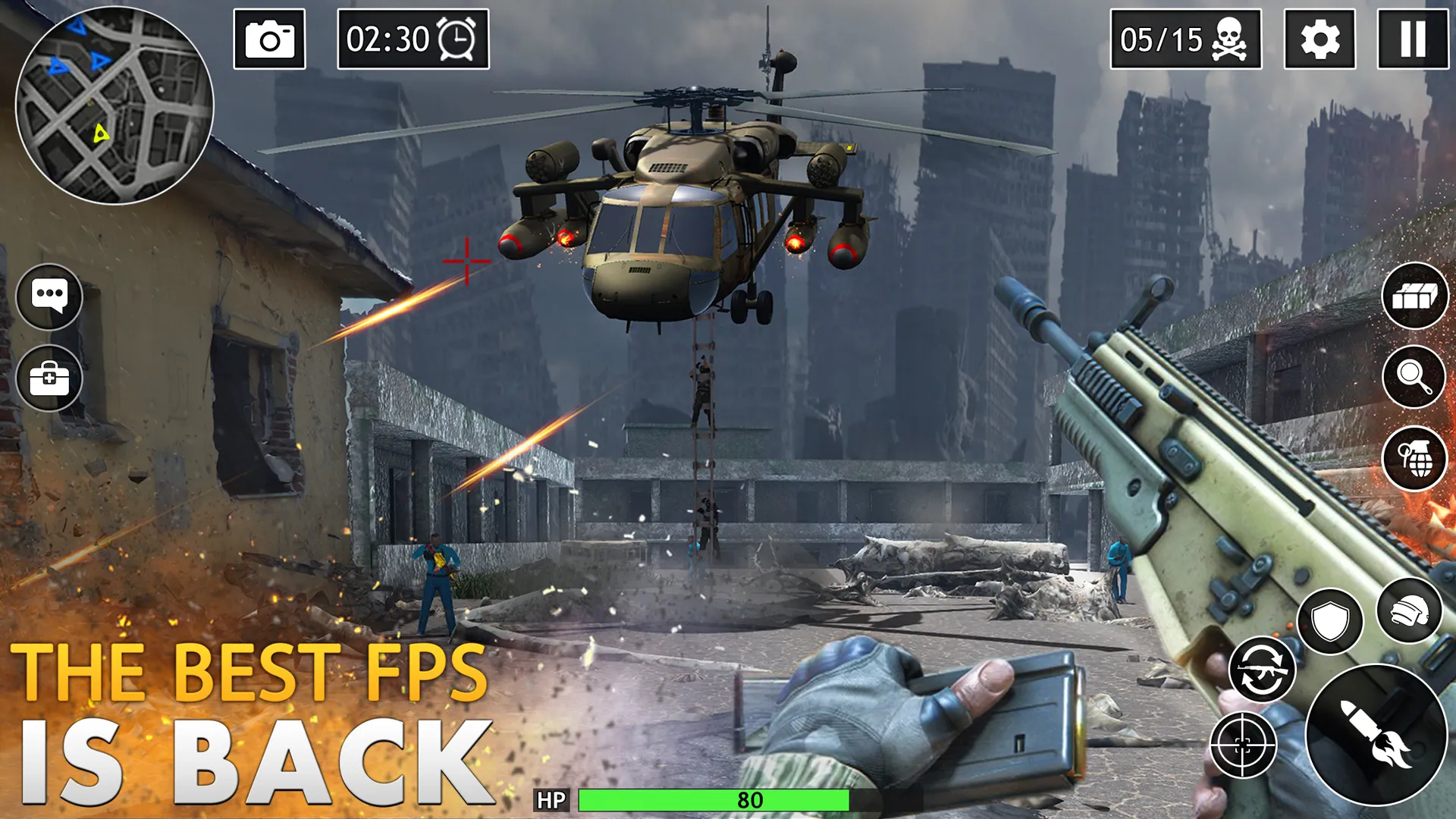 FPS Shooting Gun War Games | Indus Appstore | Screenshot