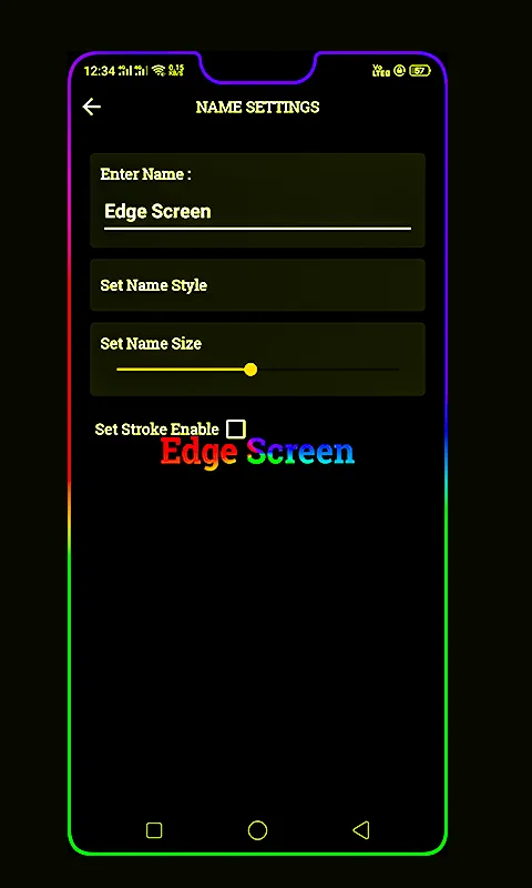 BorderLight - Edge Live Wallpa | Indus Appstore | Screenshot