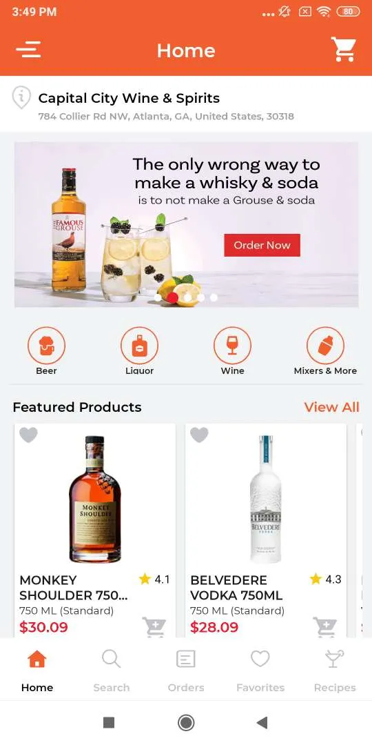 Capital City Wine & Spirits | Indus Appstore | Screenshot