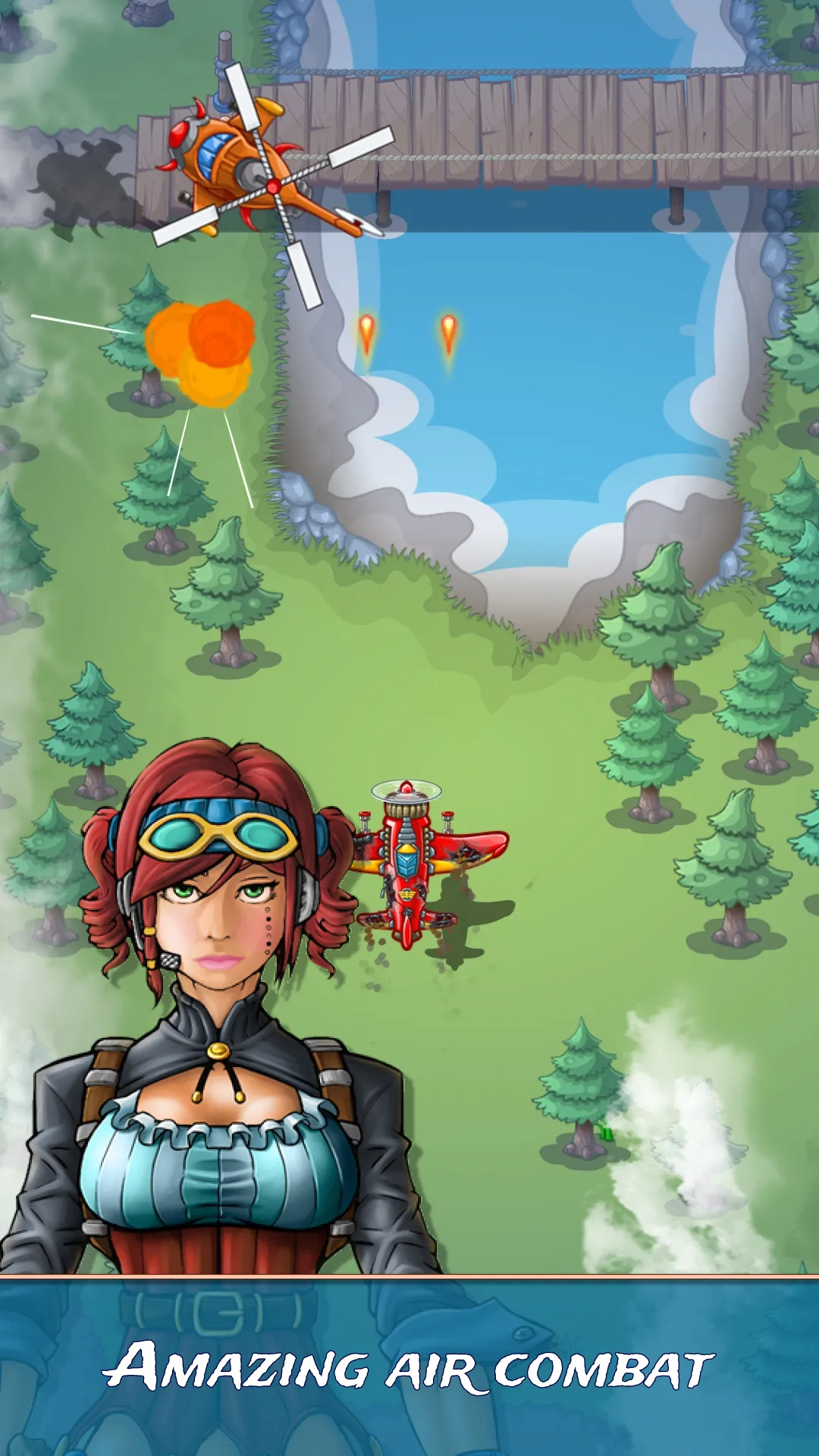 Epic Air Combat Airplane Game | Indus Appstore | Screenshot