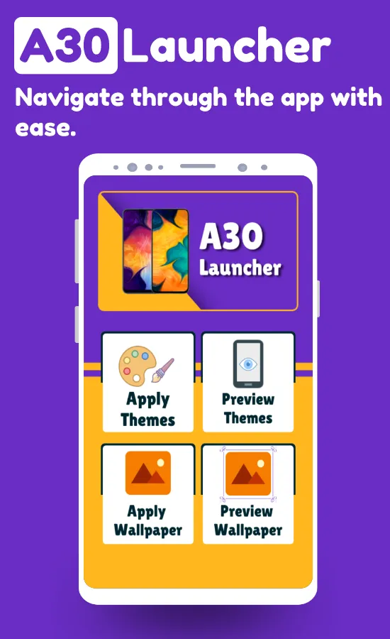 Samsung A30 Theme Launcher App | Indus Appstore | Screenshot