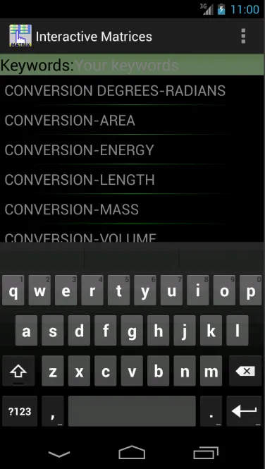 Interactive Matrices | Indus Appstore | Screenshot