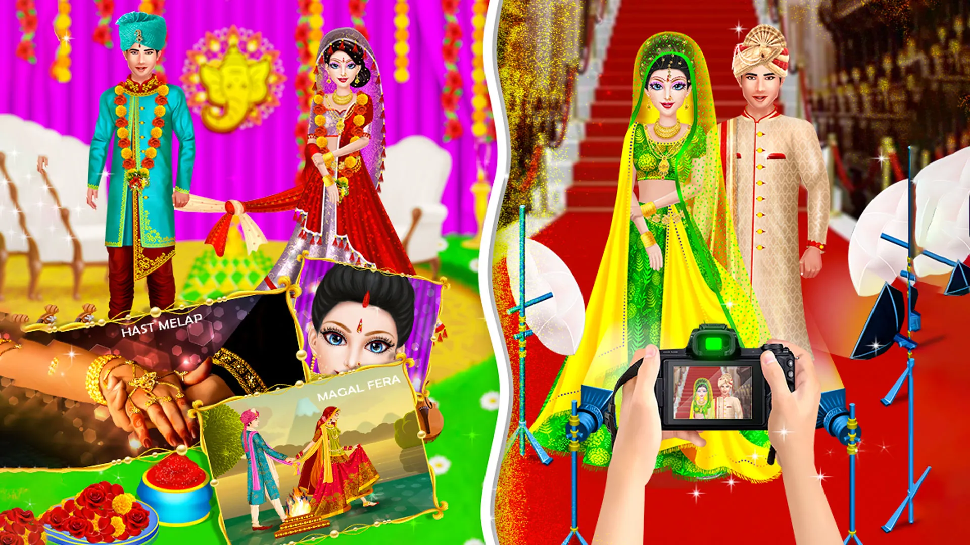 Indian Wedding Makeover Game | Indus Appstore | Screenshot