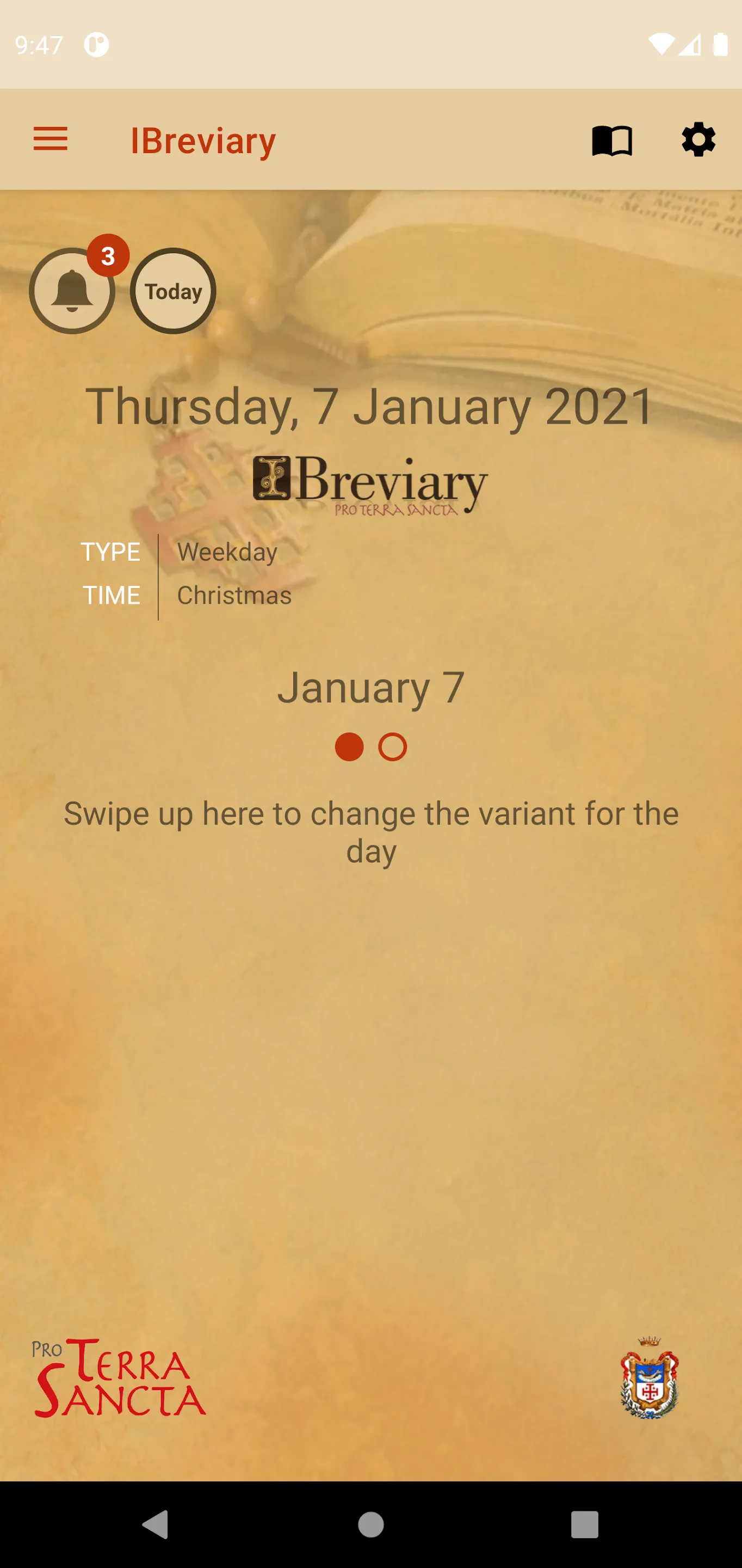 iBreviary | Indus Appstore | Screenshot