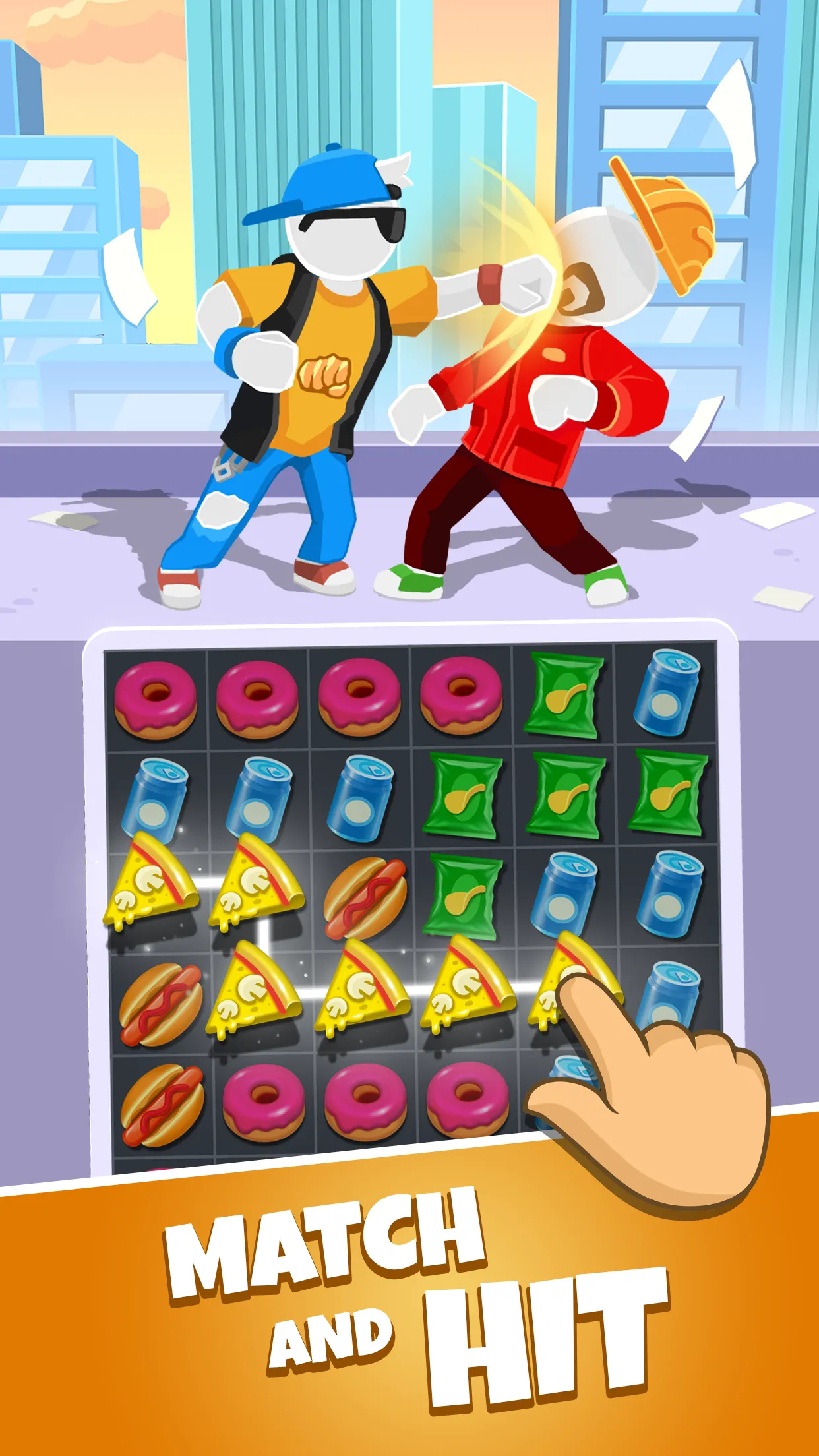 Match Hit - Puzzle Fighter | Indus Appstore | Screenshot