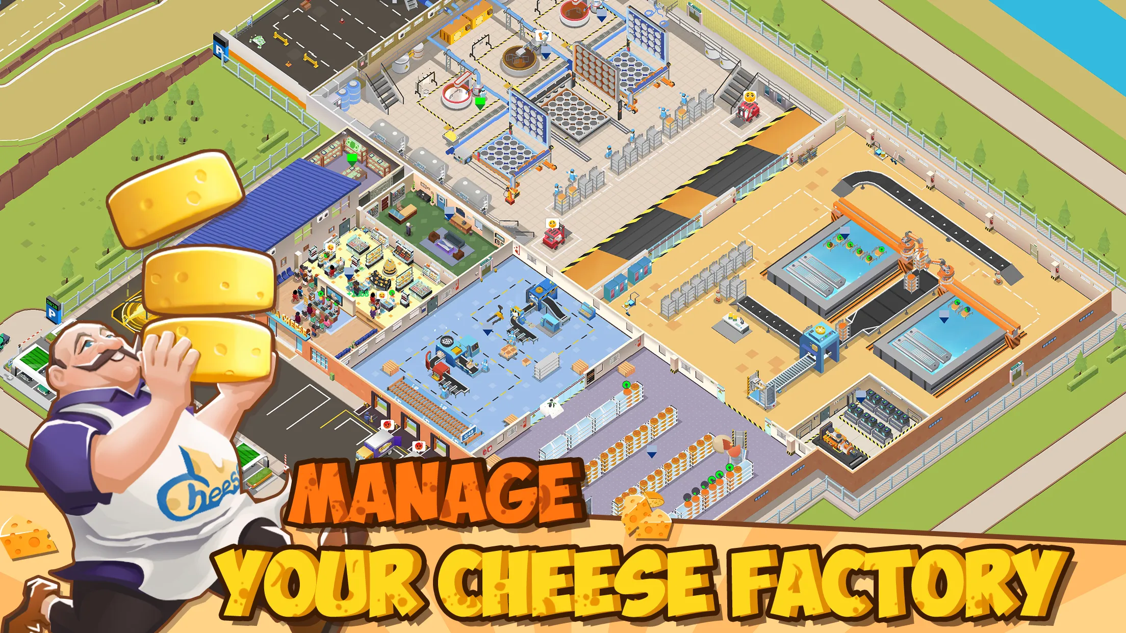 Cheese Empire Tycoon | Indus Appstore | Screenshot