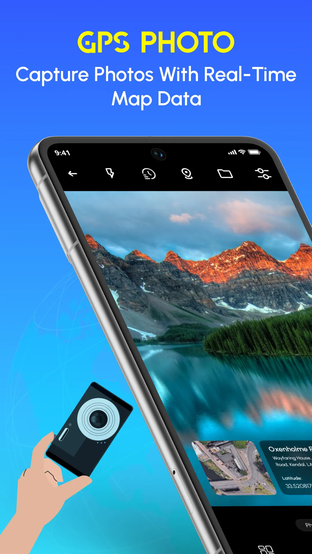 GPS Map Camera: Photo Geo | Indus Appstore | Screenshot
