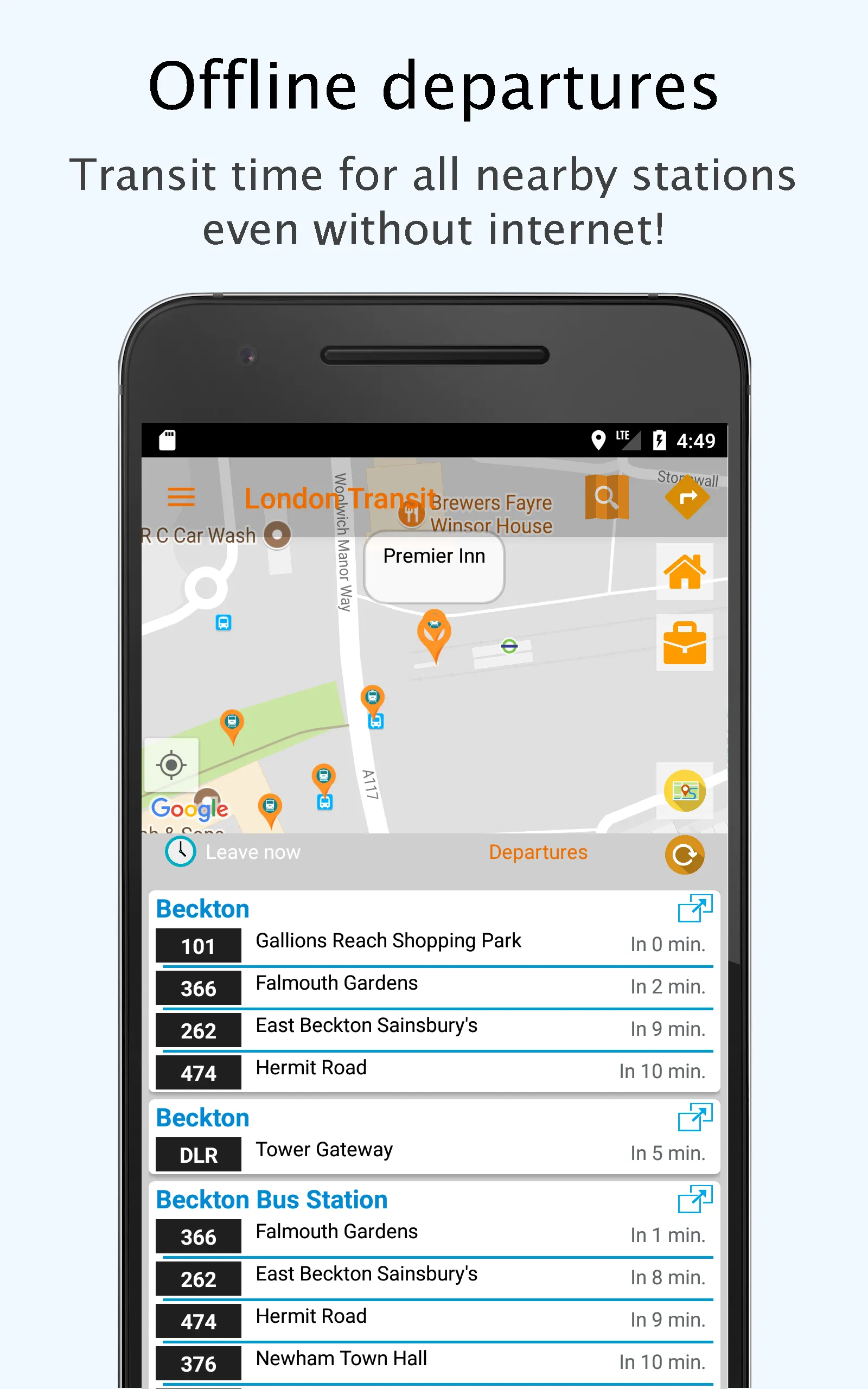London Public Transport | Indus Appstore | Screenshot