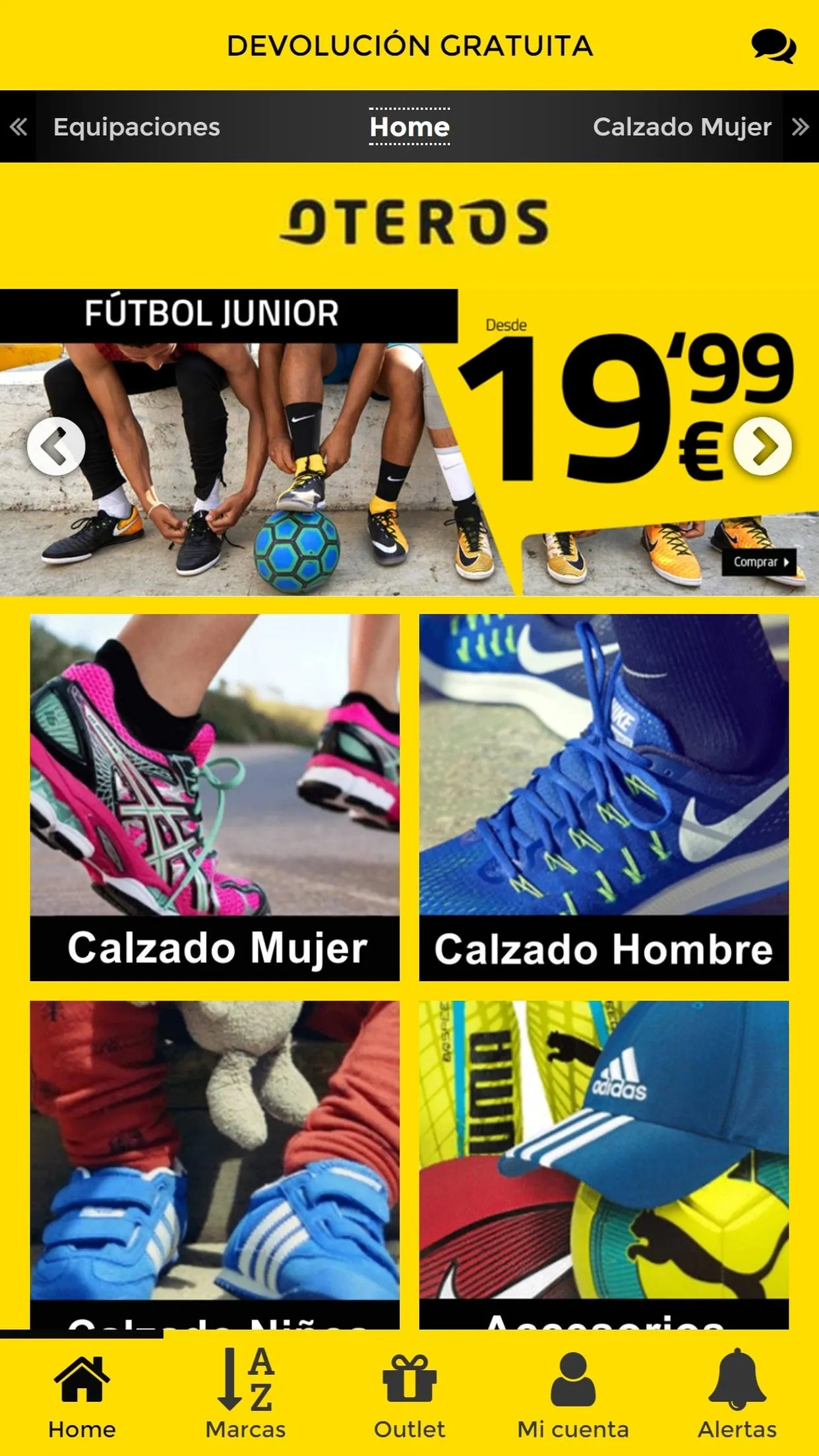 Oteros - Zapatillas online | Indus Appstore | Screenshot