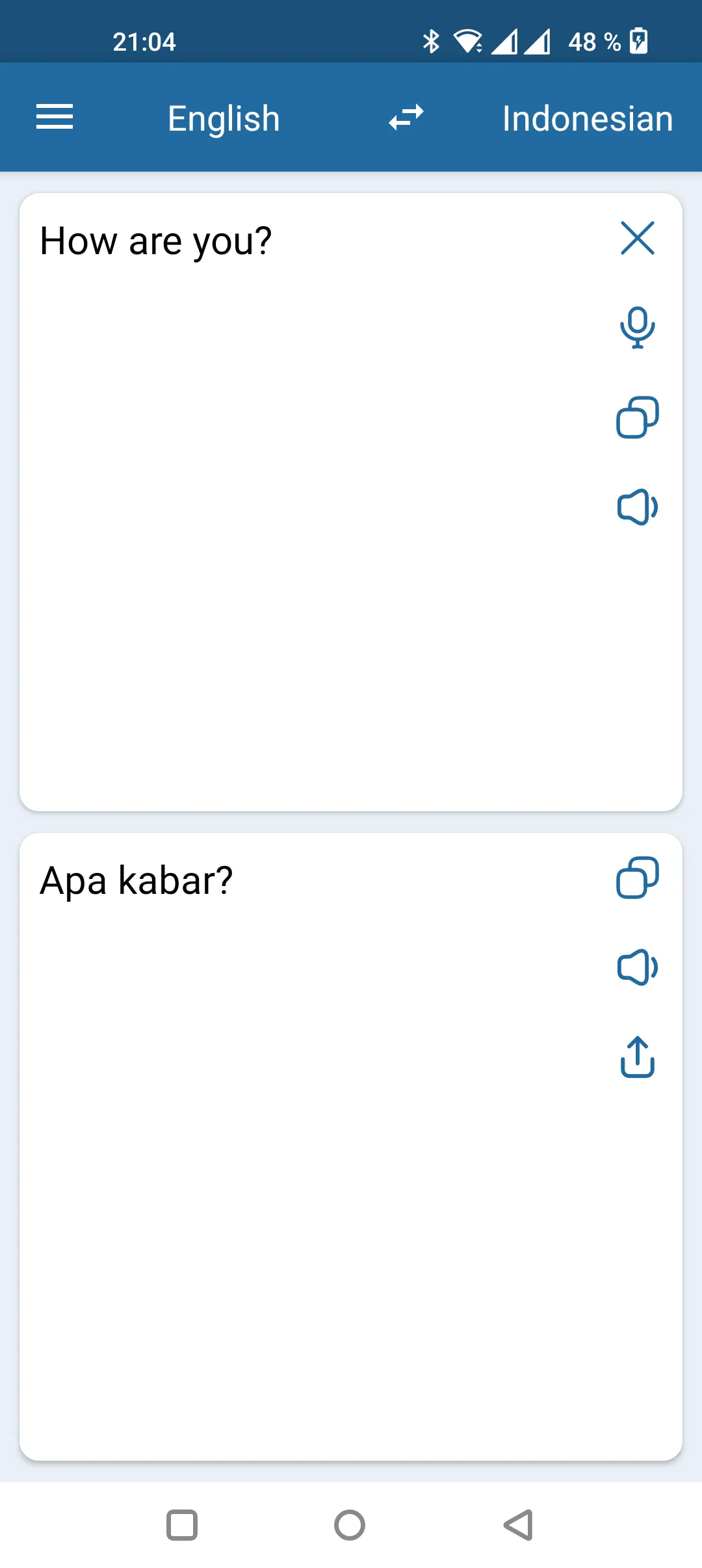 Indonesian English Translator | Indus Appstore | Screenshot