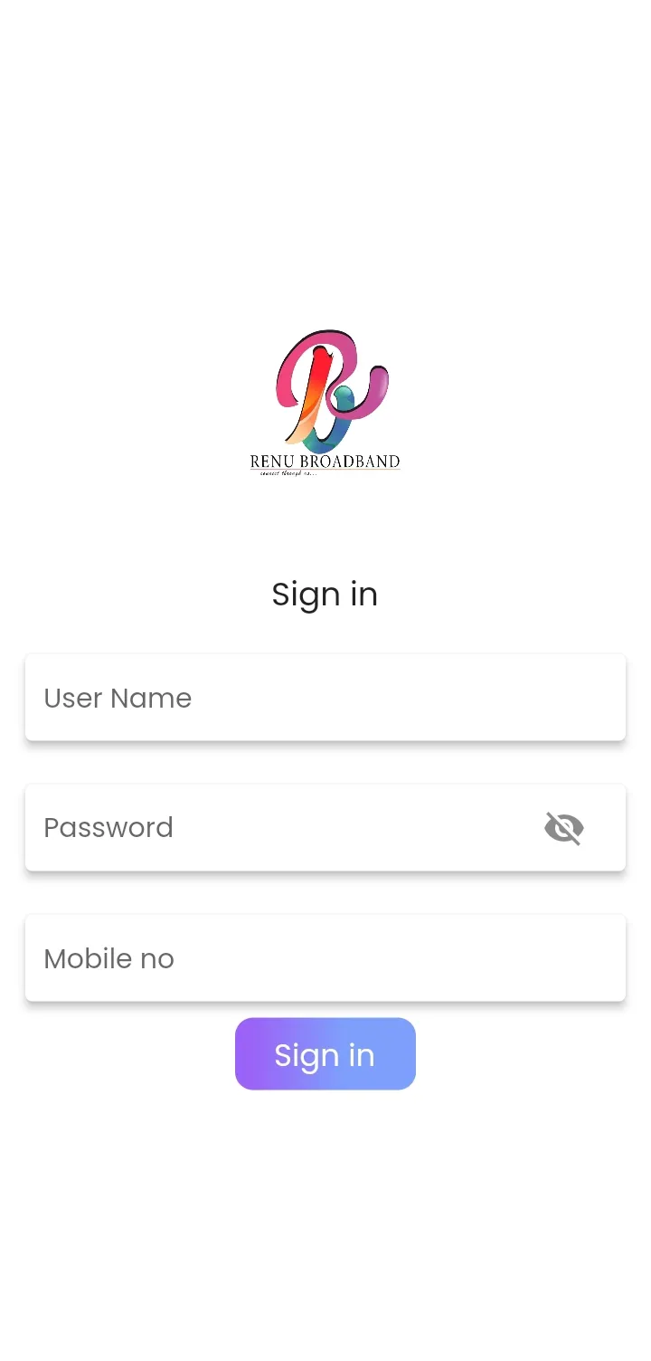 RENUBROADBAND SUBSCRIBER | Indus Appstore | Screenshot