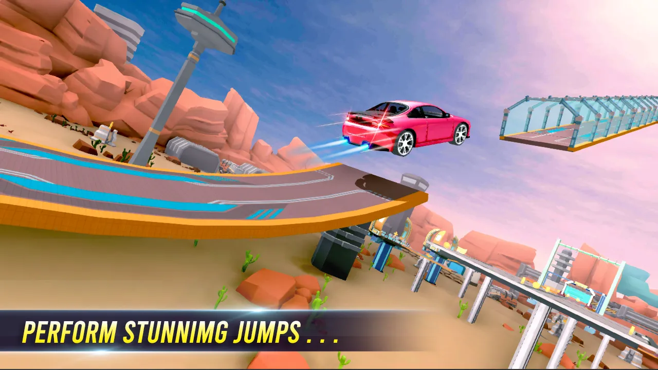 Mega Ramps: Stunt car racing | Indus Appstore | Screenshot