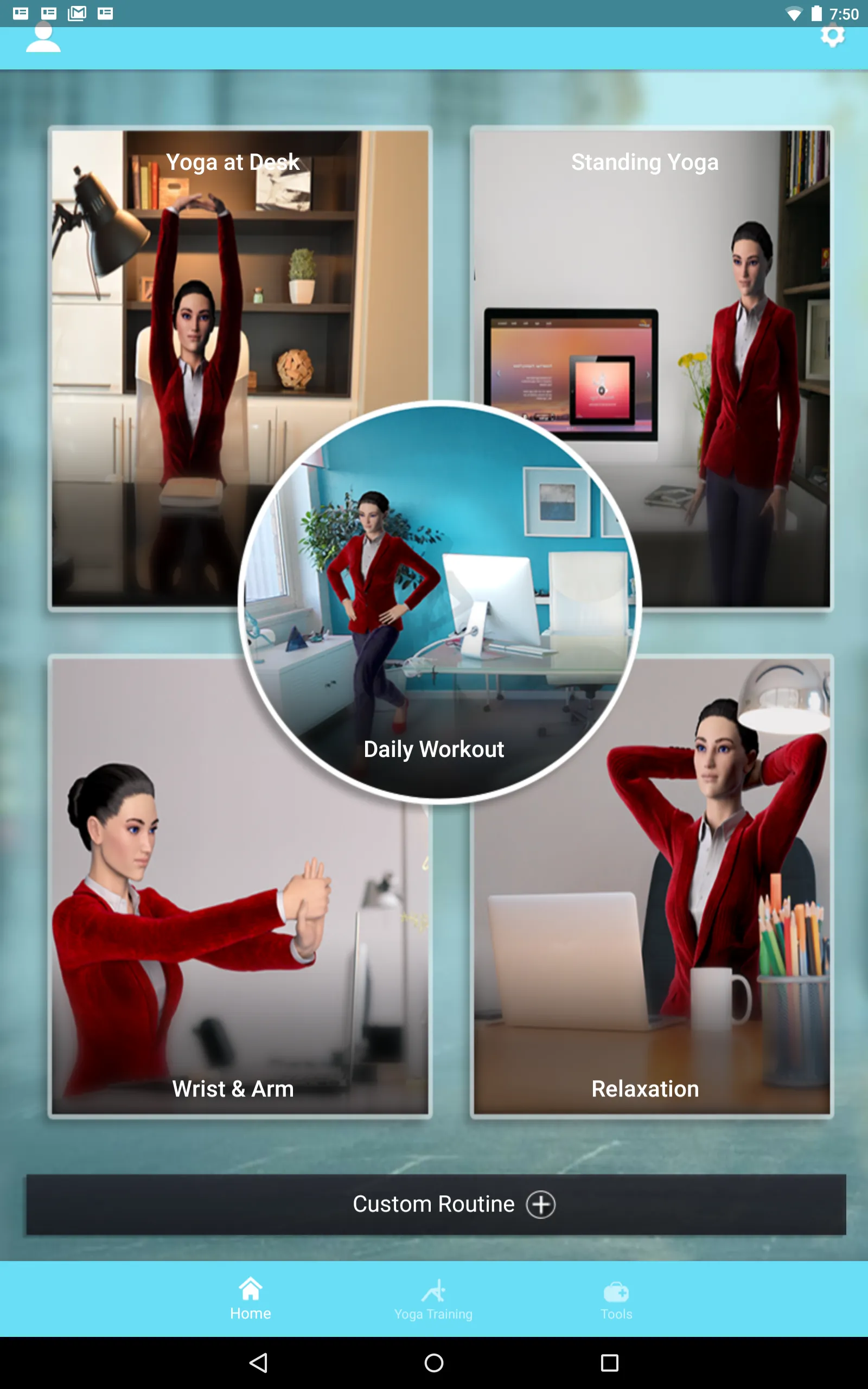 Office Yoga - Fitness Workouts | Indus Appstore | Screenshot