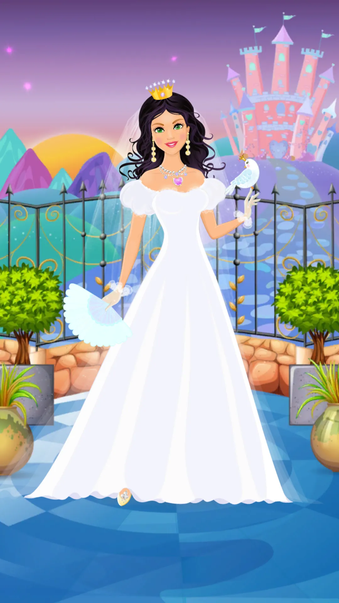 Princess Wedding Dress Up Game | Indus Appstore | Screenshot