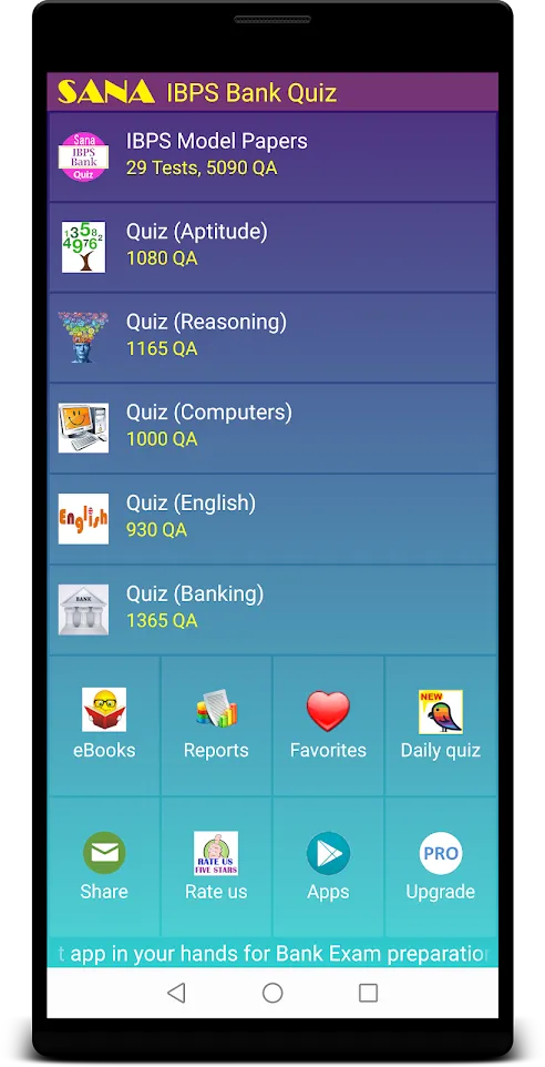 IBPS Bank Exam Prep | Indus Appstore | Screenshot