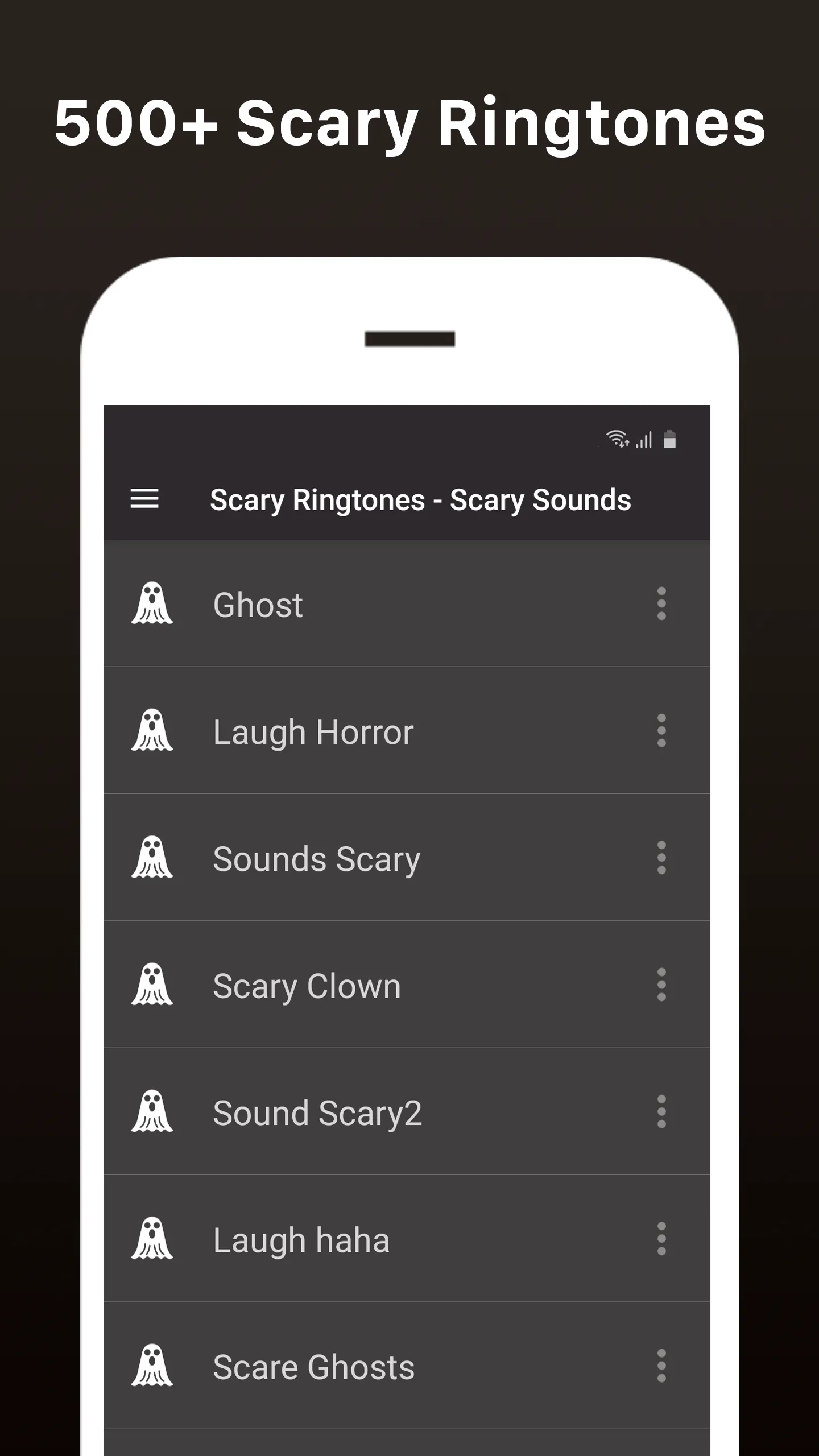 Scary Sound Effects - Ghost | Indus Appstore | Screenshot