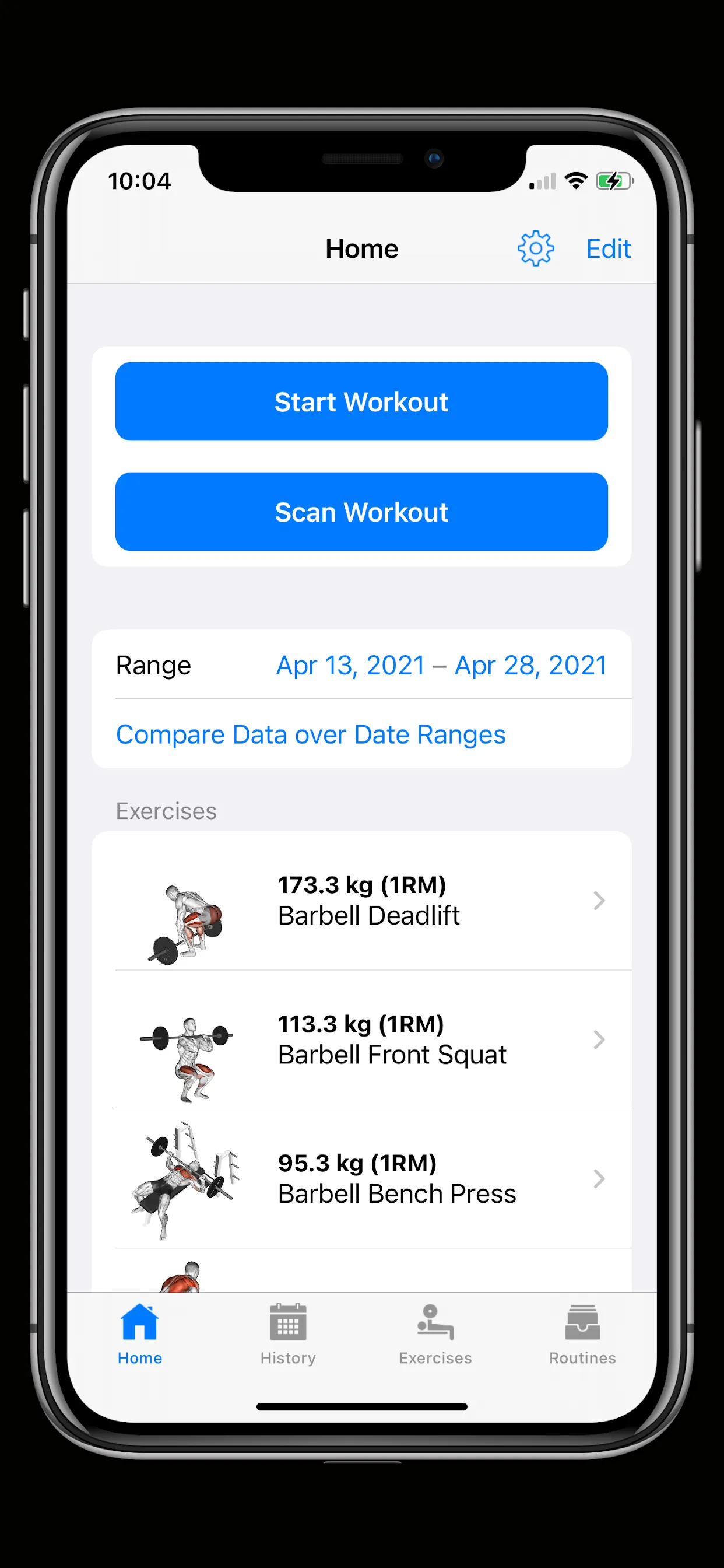 Fitness Logbook | Indus Appstore | Screenshot