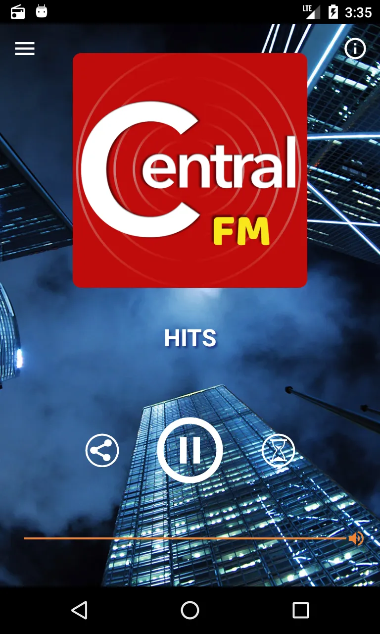 Rádio Central FM | Indus Appstore | Screenshot