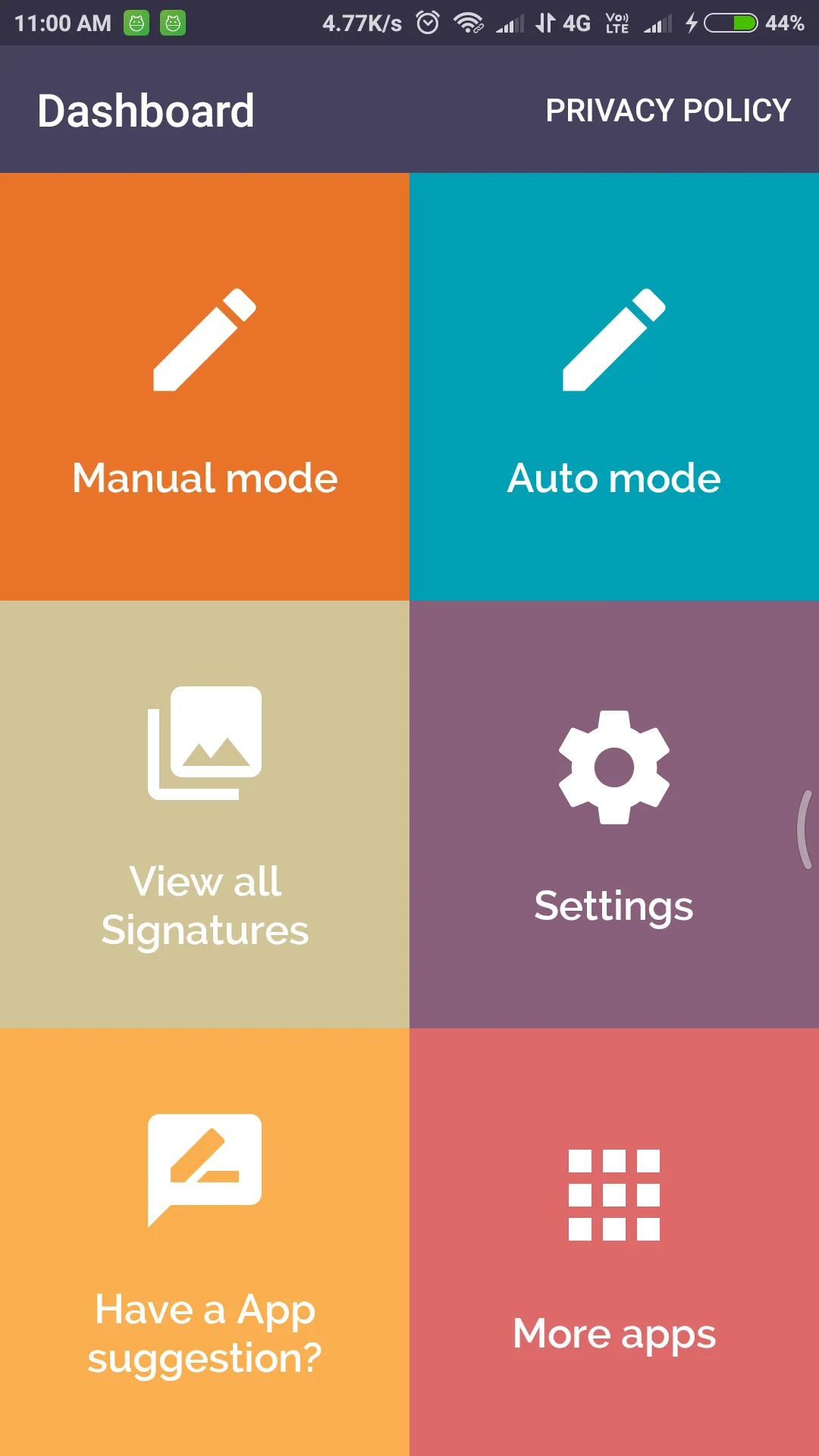 Signature Creator | Indus Appstore | Screenshot