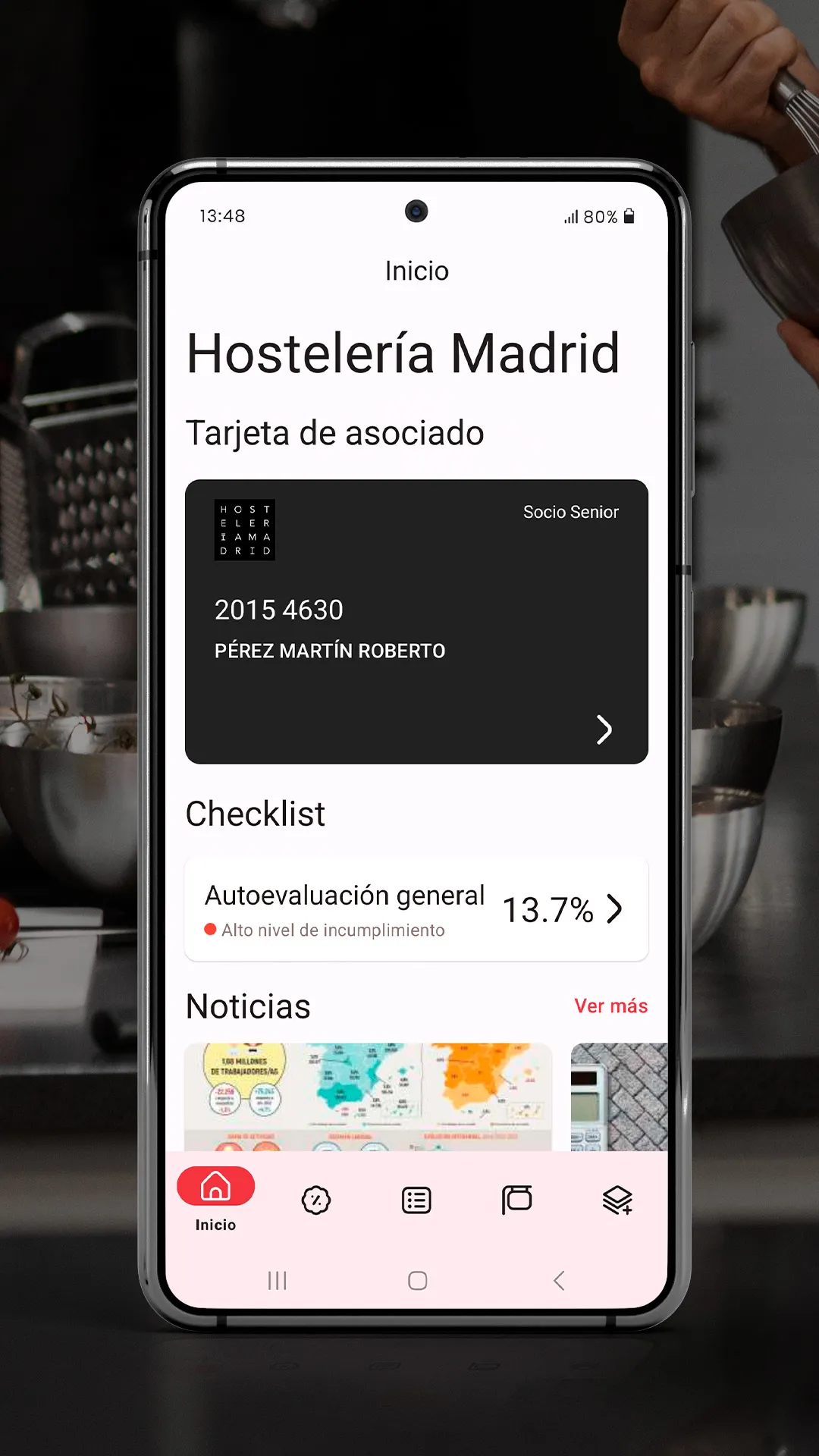 Hostelería Madrid | Indus Appstore | Screenshot