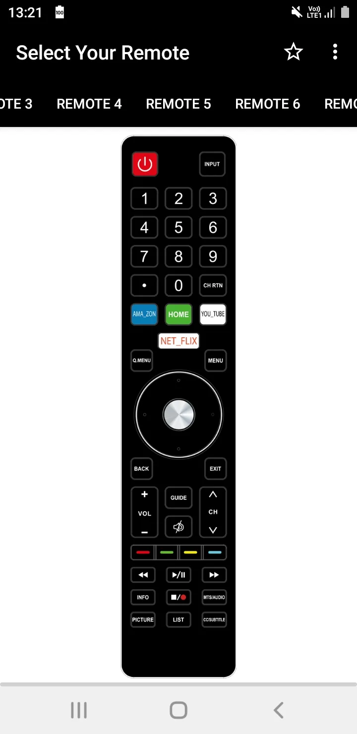 Prima TV Remote | Indus Appstore | Screenshot