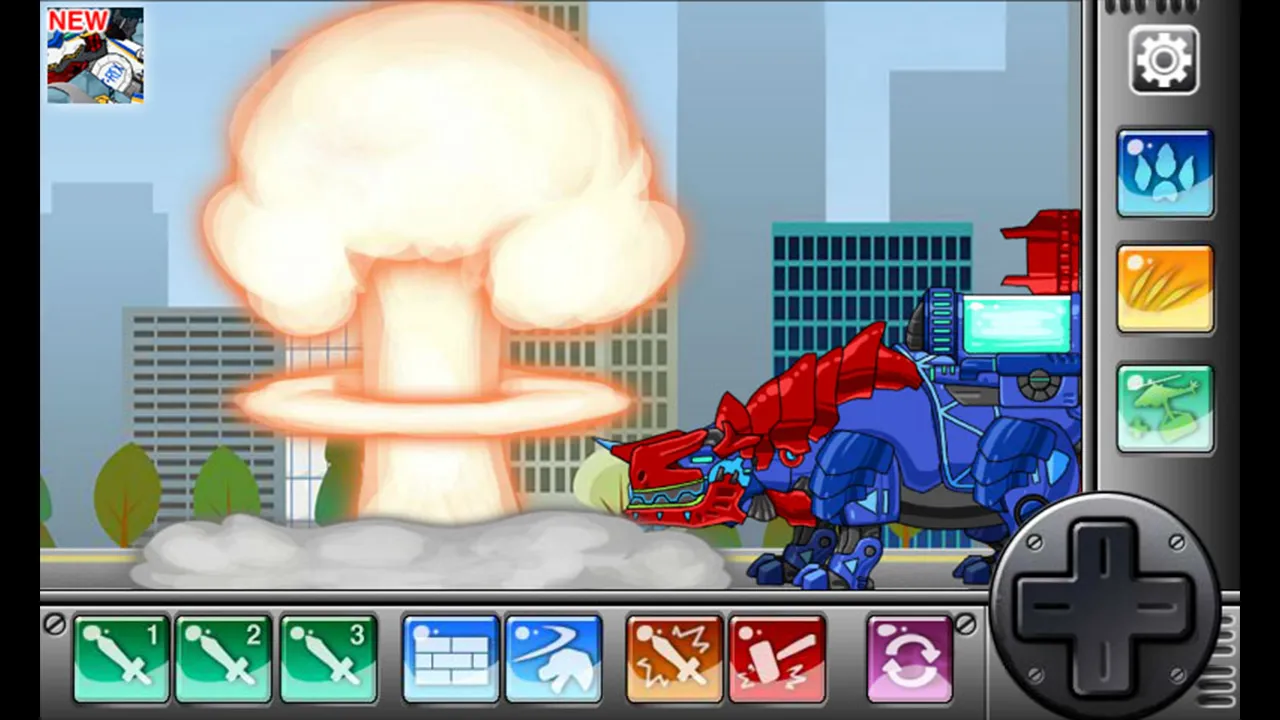 Tyranno Tricera2- DinoRobot | Indus Appstore | Screenshot