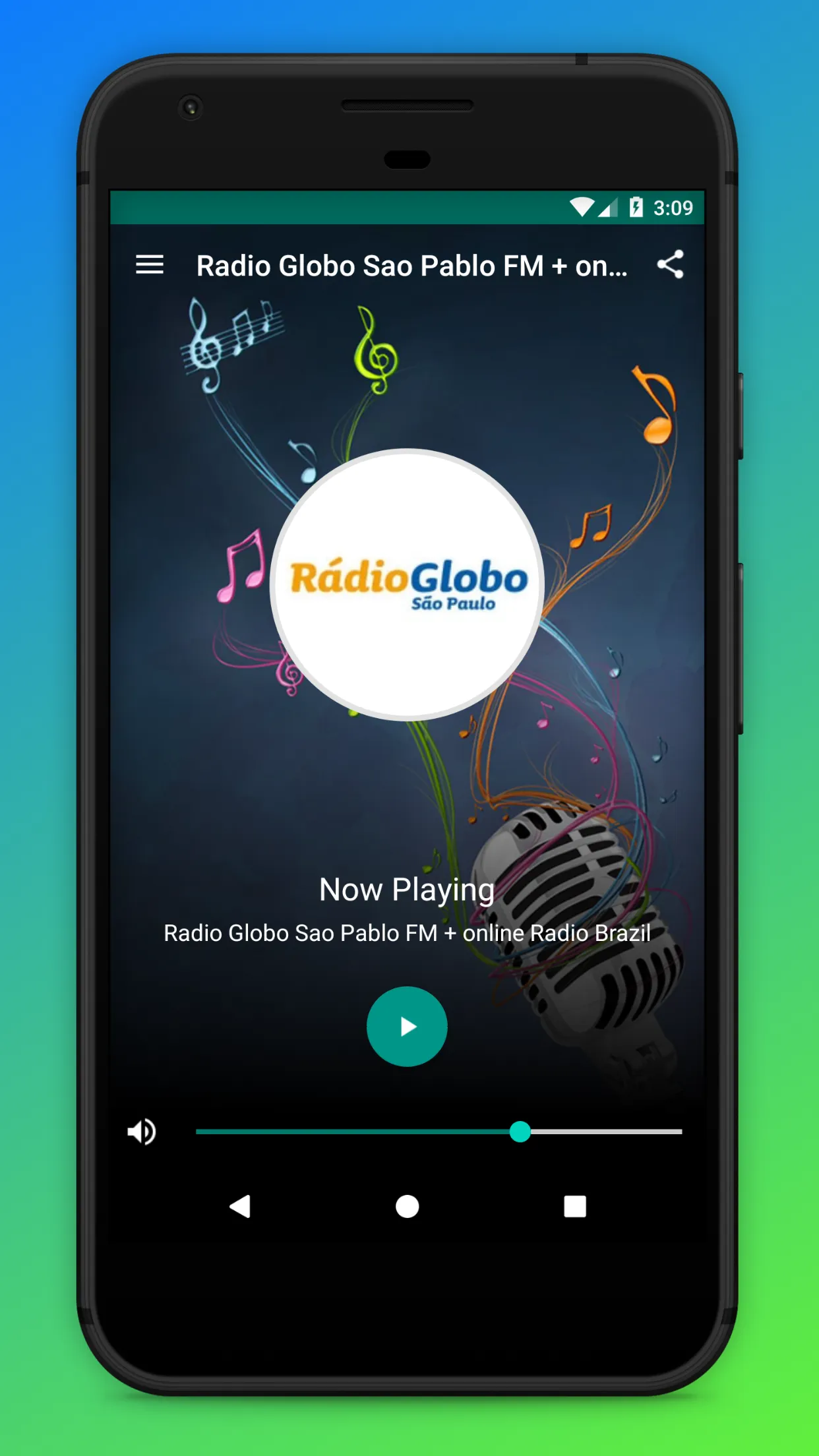 Radio Globo 1100 AM Sao Paulo | Indus Appstore | Screenshot