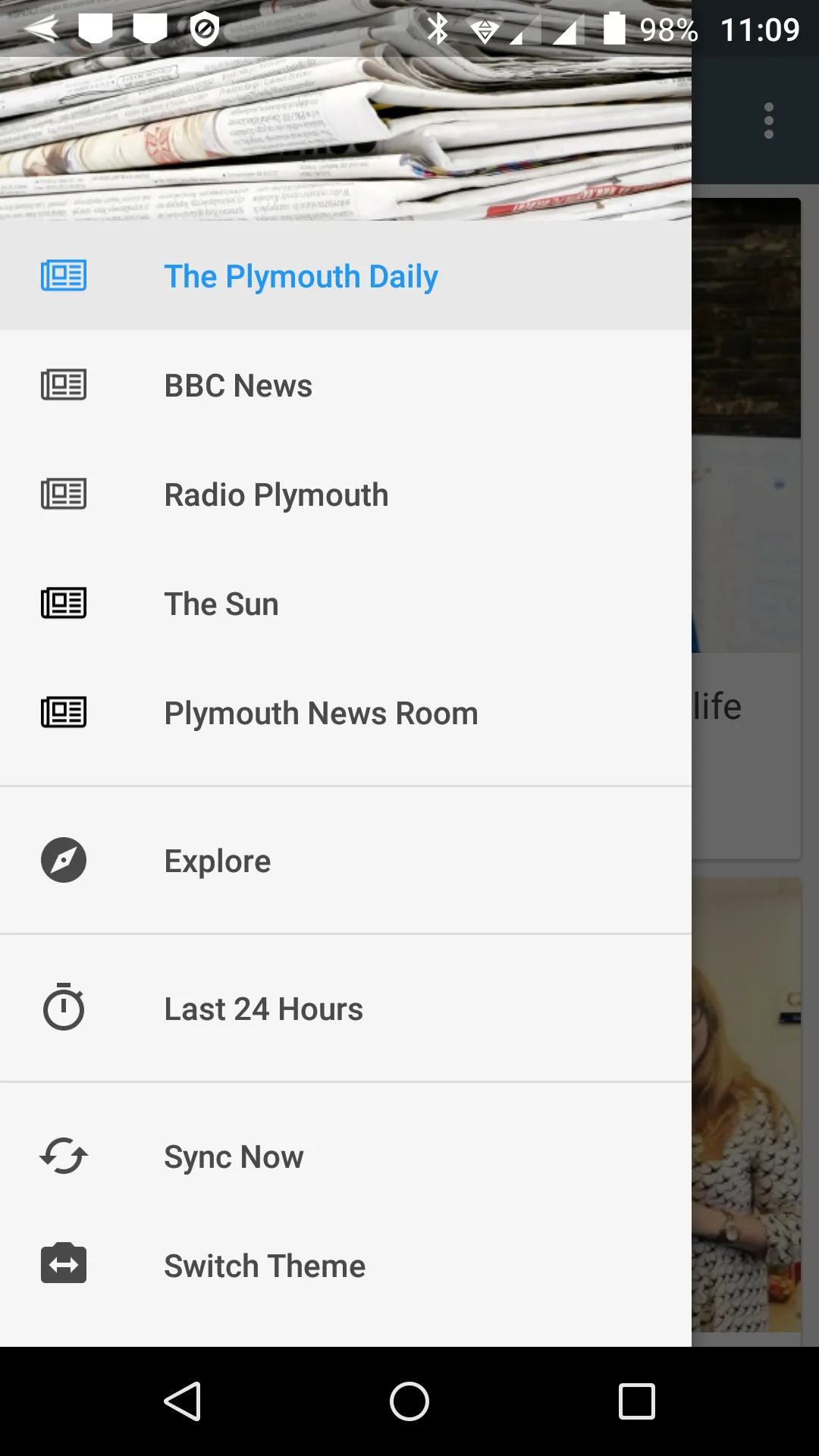 Plymouth local news | Indus Appstore | Screenshot