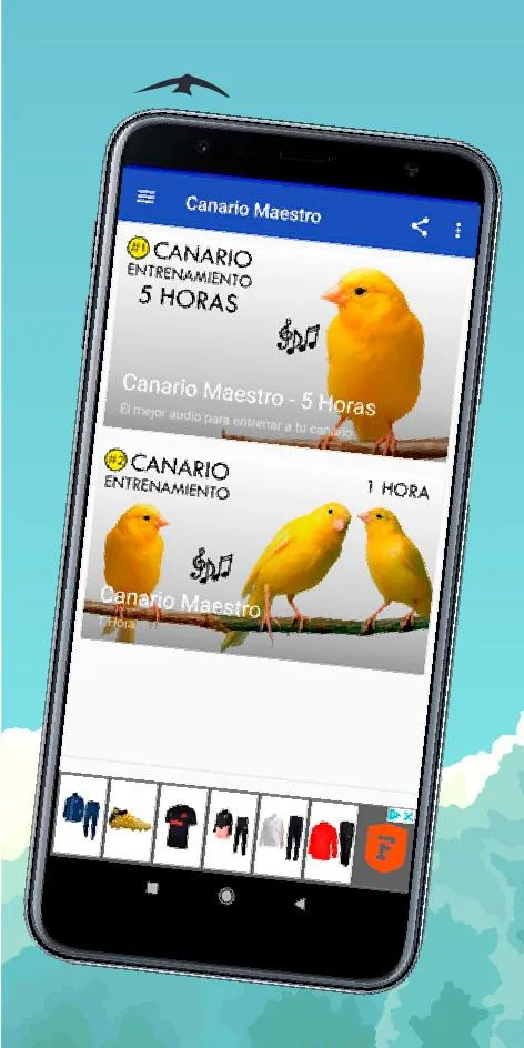 Canto de Canarios | Indus Appstore | Screenshot