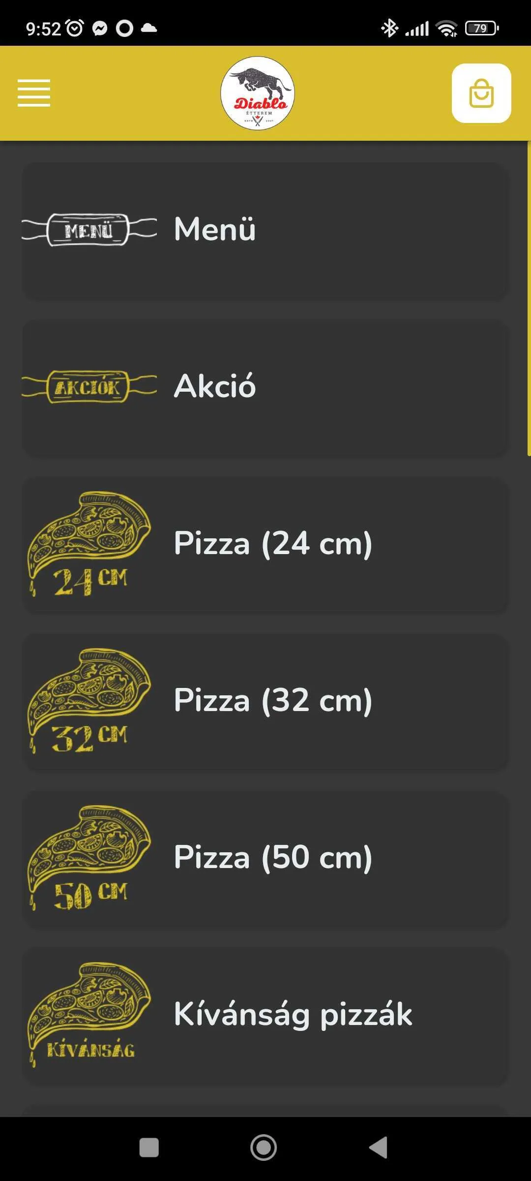 Diablo Pizzéria | Indus Appstore | Screenshot