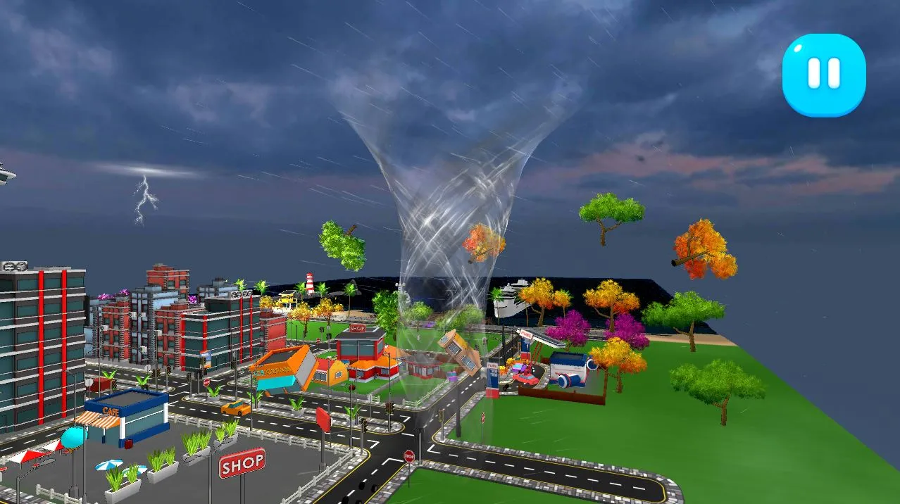 Tornado Rain and Thunder Sim | Indus Appstore | Screenshot