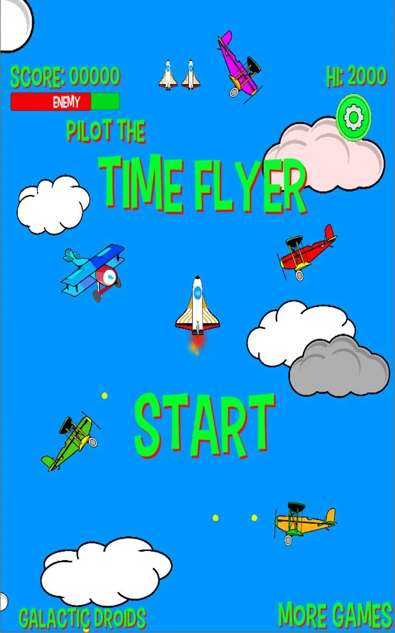 Pilot the Time Flyer | Indus Appstore | Screenshot