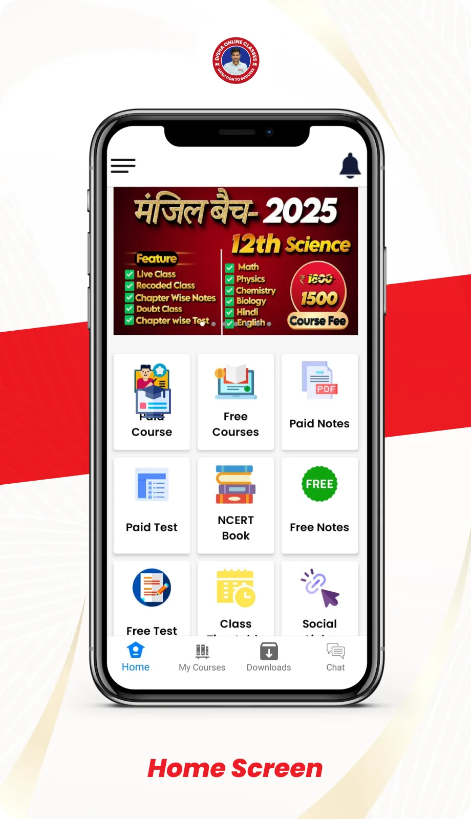 Disha Online Classes App | Indus Appstore | Screenshot