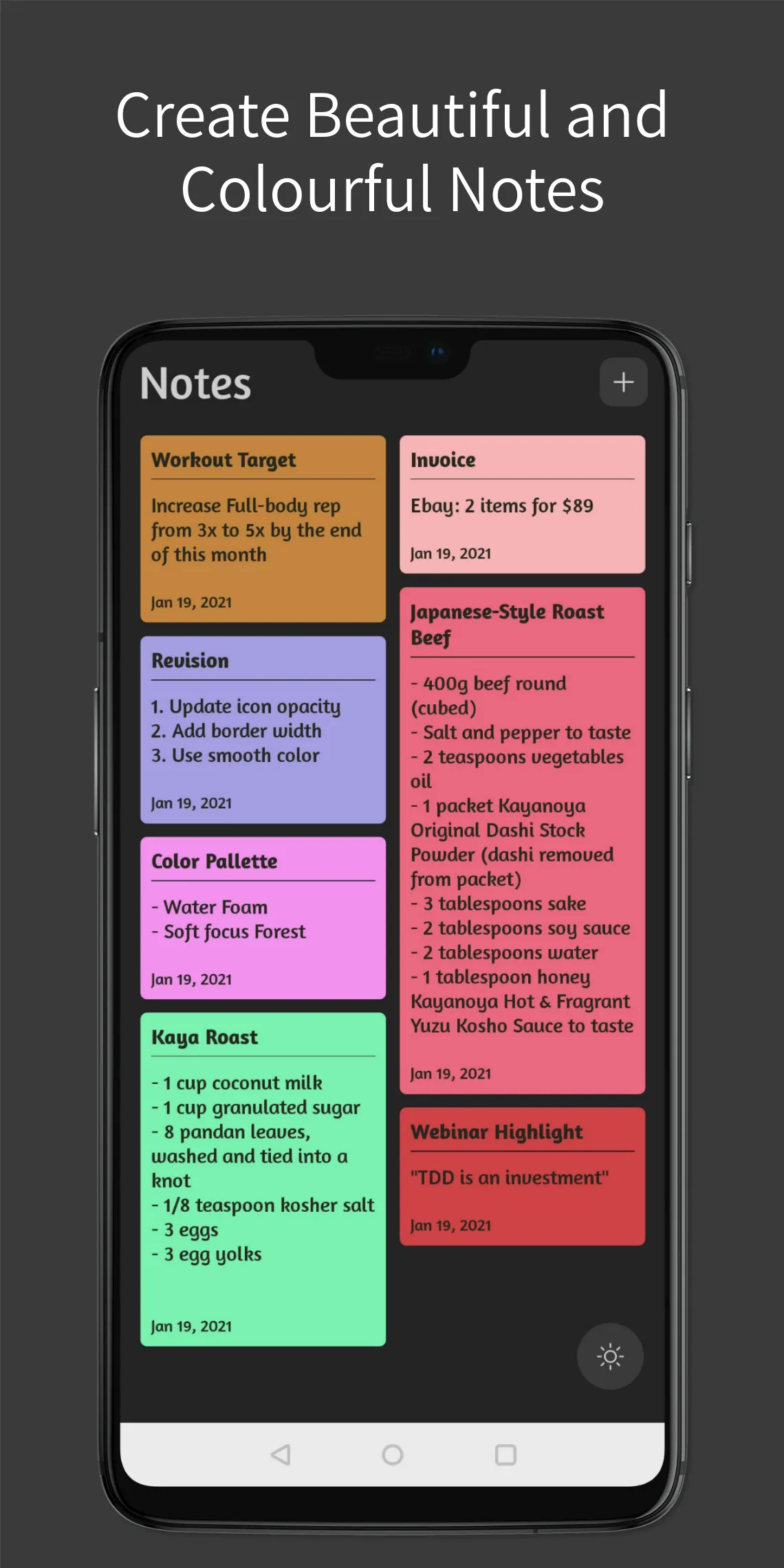 Notes - Save Ideas | Indus Appstore | Screenshot