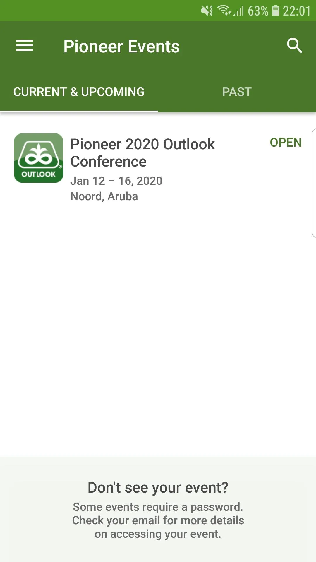 Pioneer Events | Indus Appstore | Screenshot