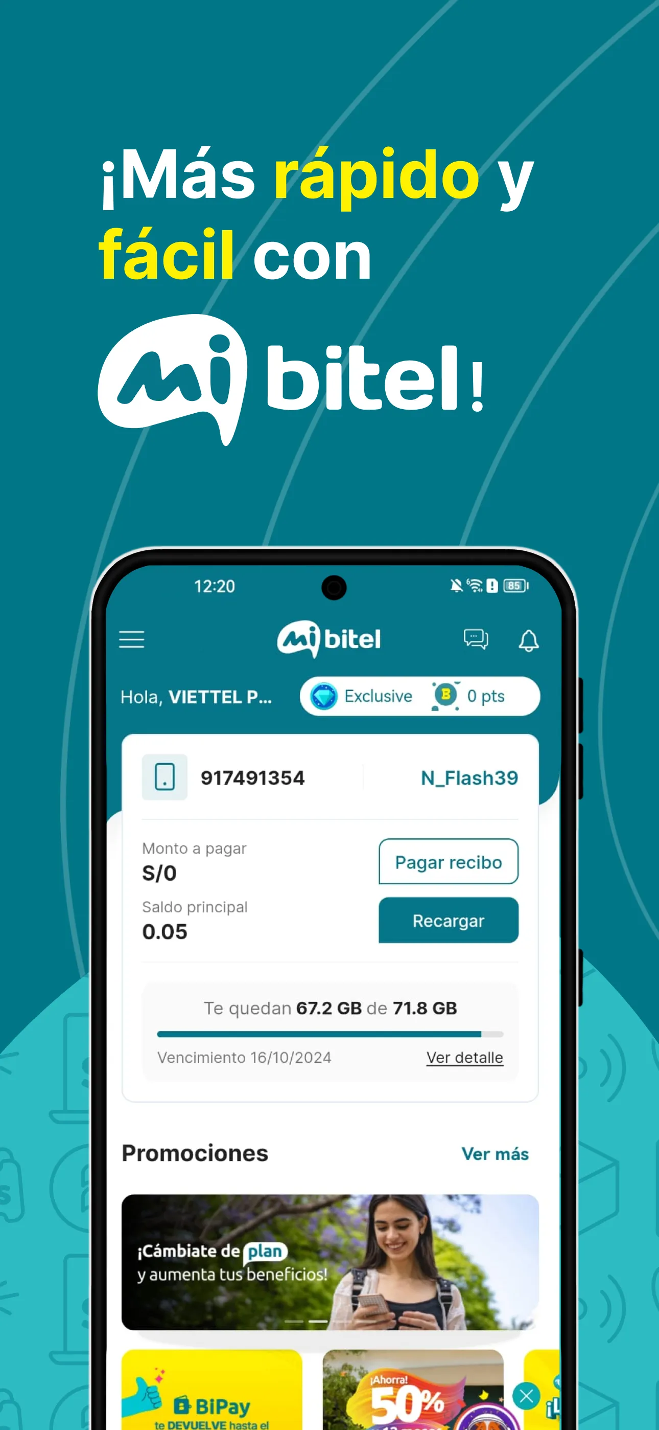 Mi Bitel | Indus Appstore | Screenshot