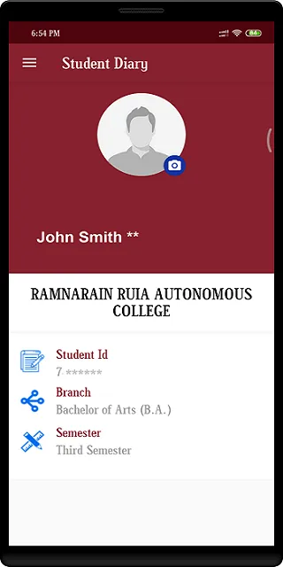 RUIA Student Diary | Indus Appstore | Screenshot