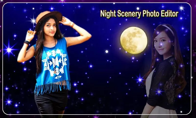 Night Scenery Photo Editor | Indus Appstore | Screenshot