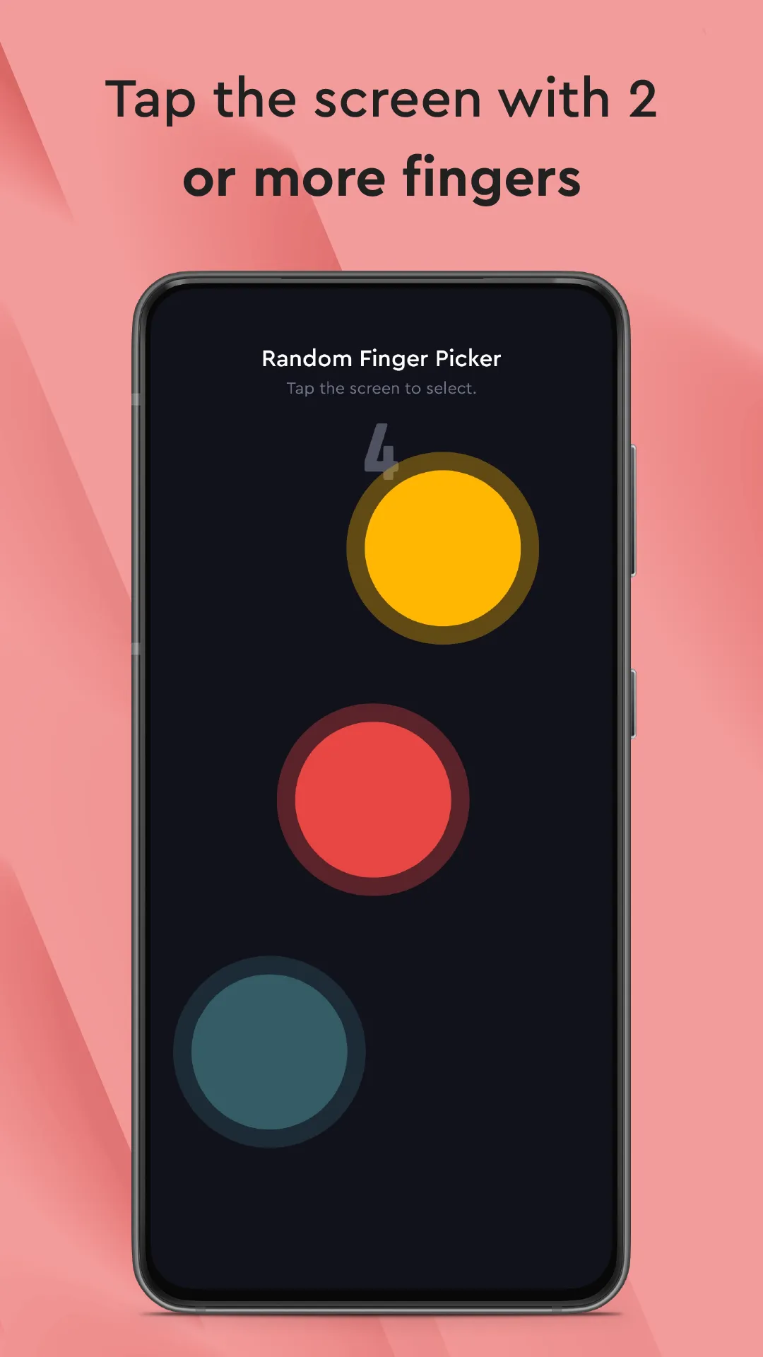 Random Finger Picker Game | Indus Appstore | Screenshot